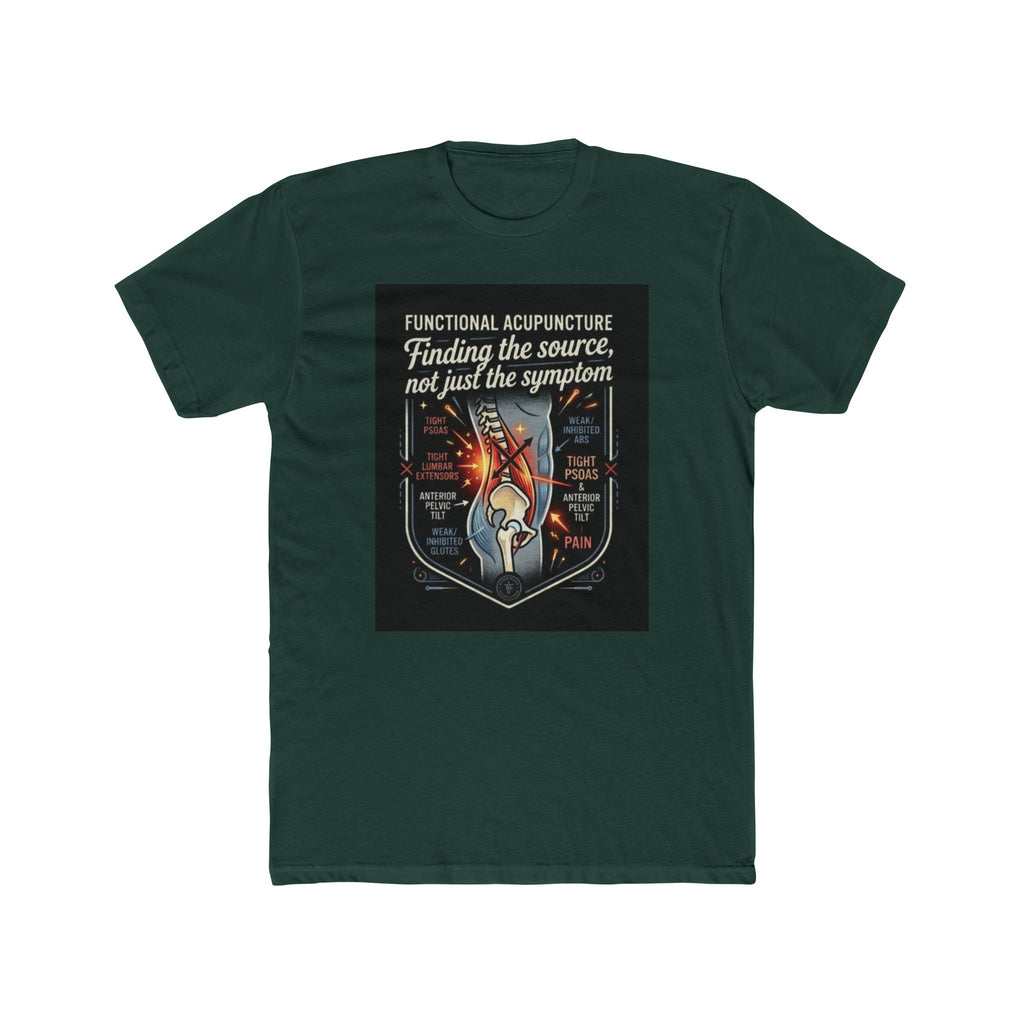 Functional Acupuncture T‑Shirt — "Finding the Source, Not Just the Symptom"