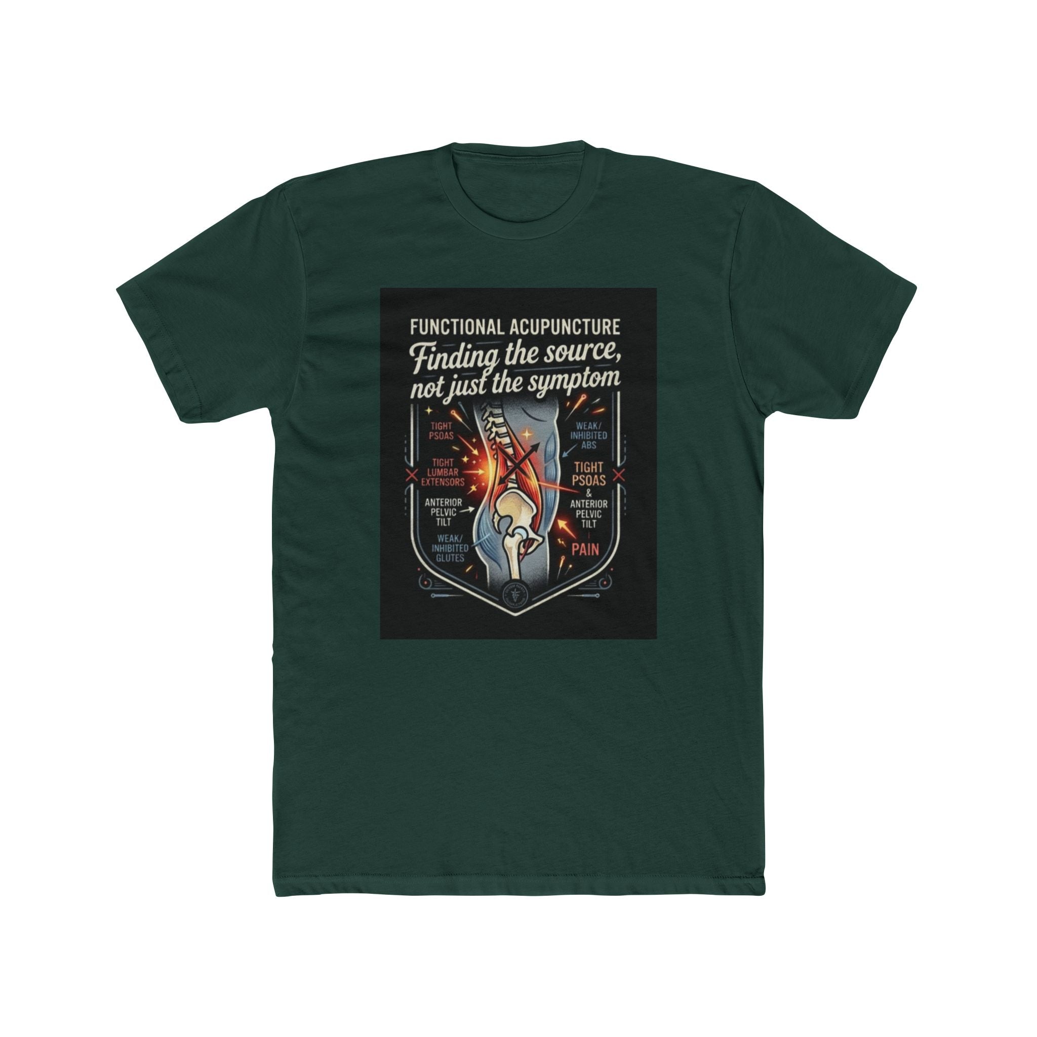 Functional Acupuncture T‑Shirt — "Finding the Source, Not Just the Symptom"
