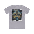 Range of Motion Acupuncture Superhero Tee — Graphic Novel Logo Crew Shirt