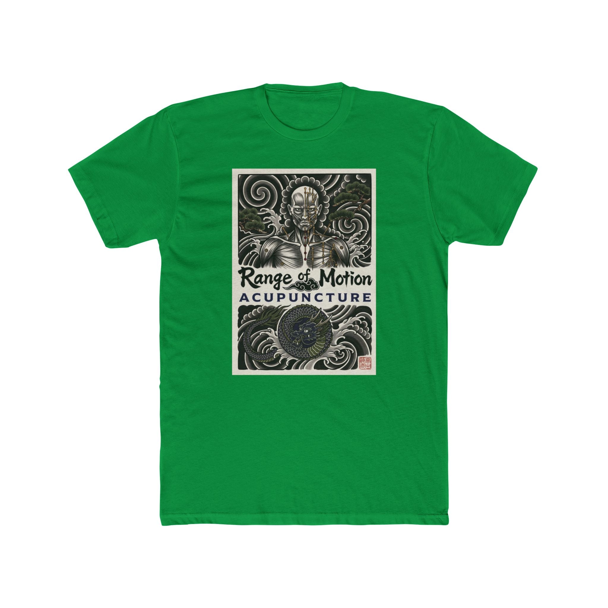 Range of Motion Acupuncture — Japanese Tattoo Art Cotton Tee