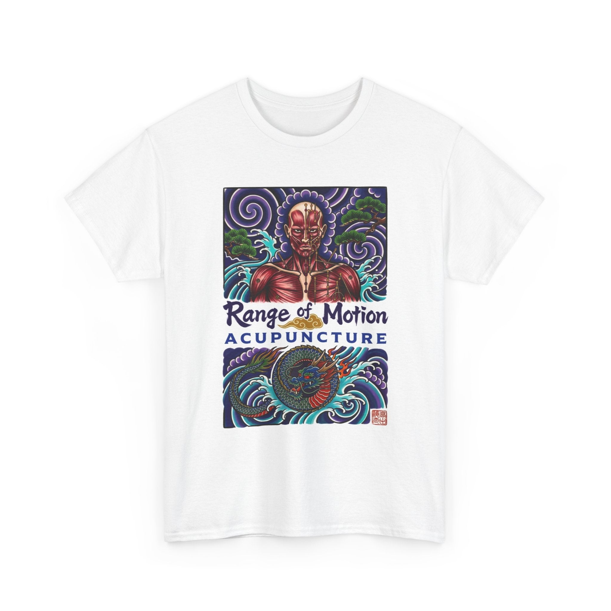 Range of Motion Acupuncture — Japanese Traditional Tattoo Art T-Shirt