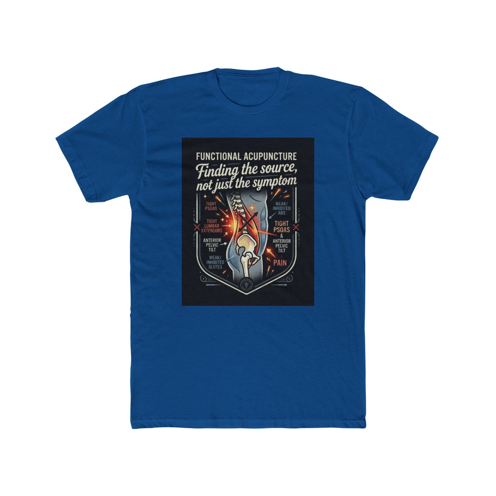 Functional Acupuncture T‑Shirt — "Finding the Source, Not Just the Symptom"