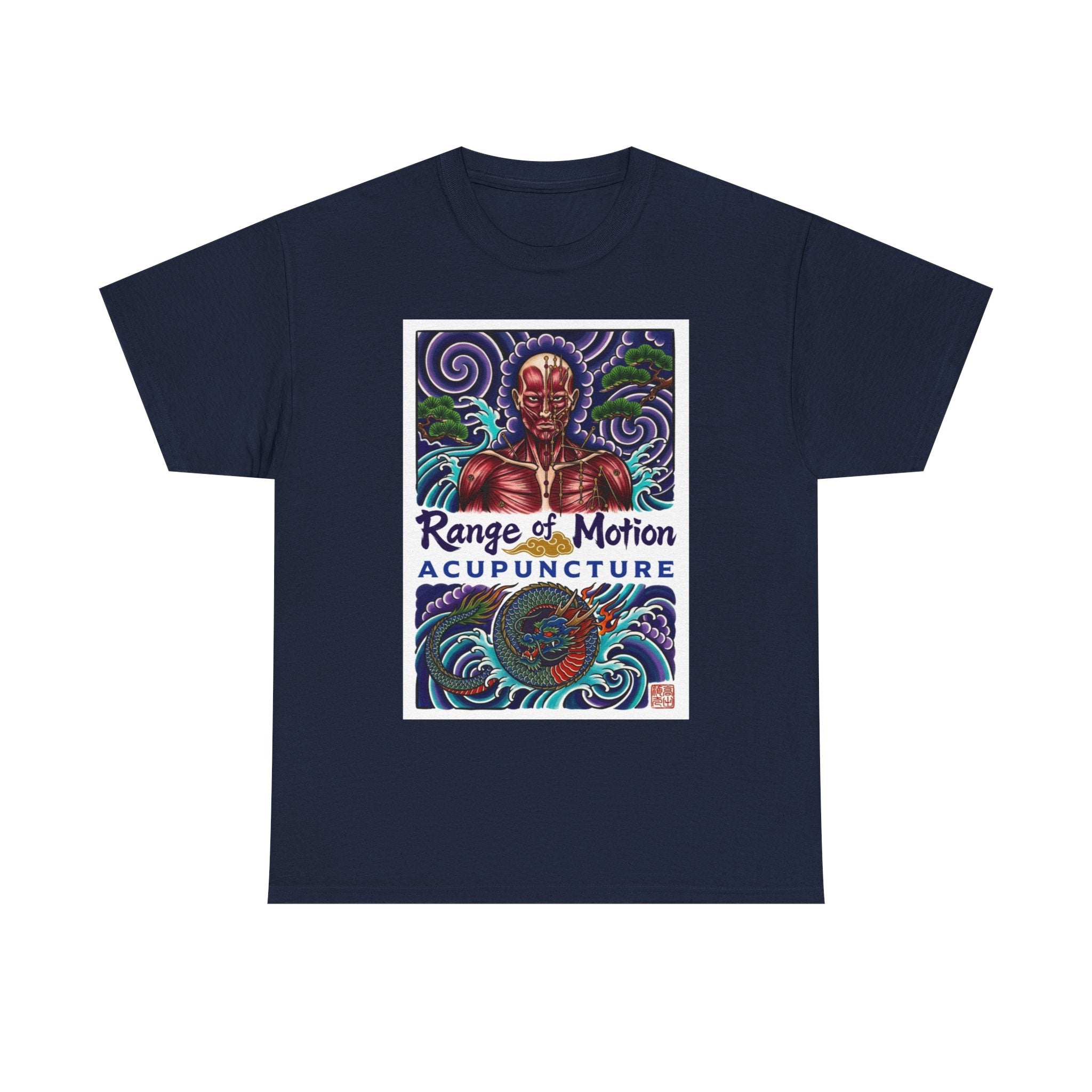 Range of Motion Acupuncture — Japanese Traditional Tattoo Art T-Shirt