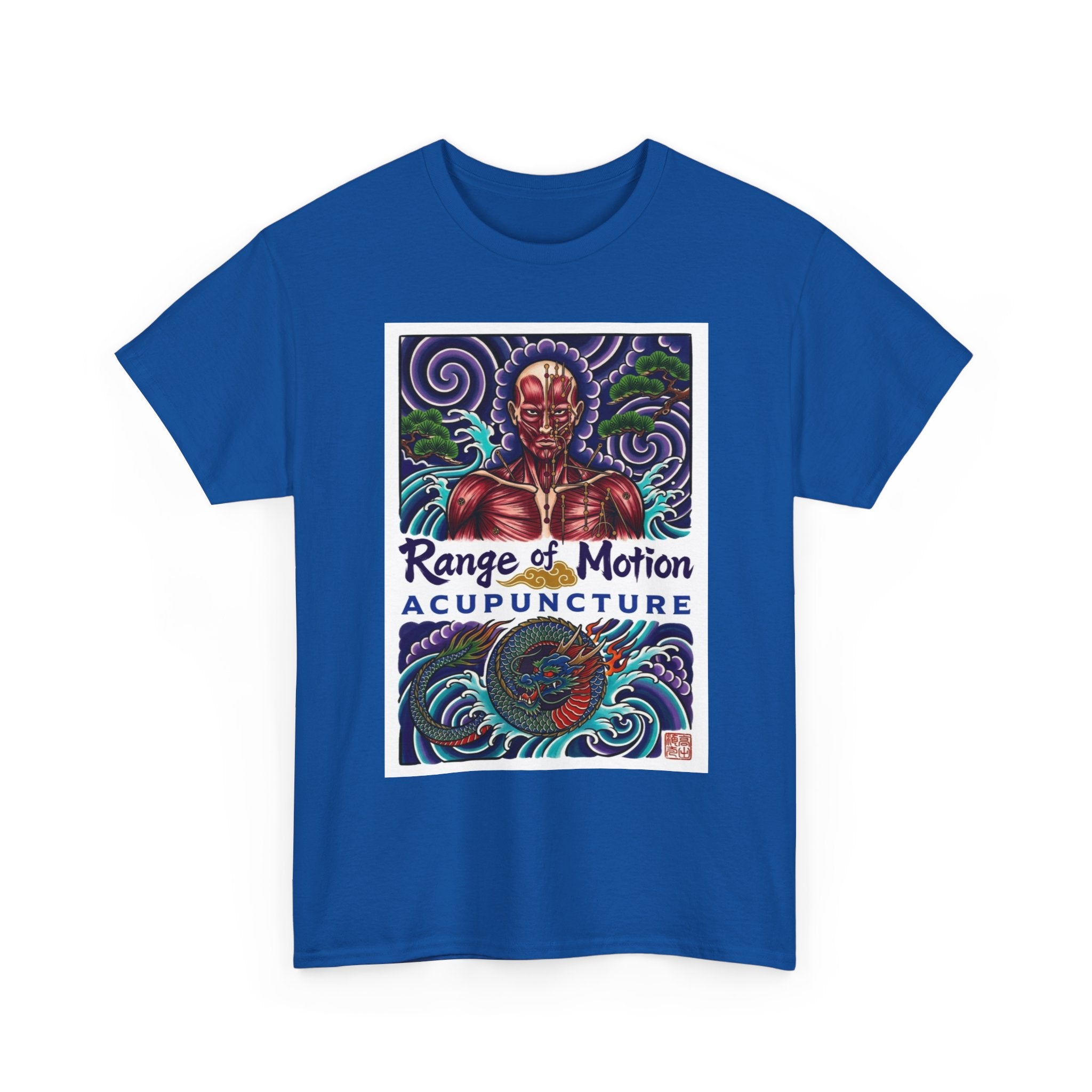 Range of Motion Acupuncture — Japanese Traditional Tattoo Art T-Shirt