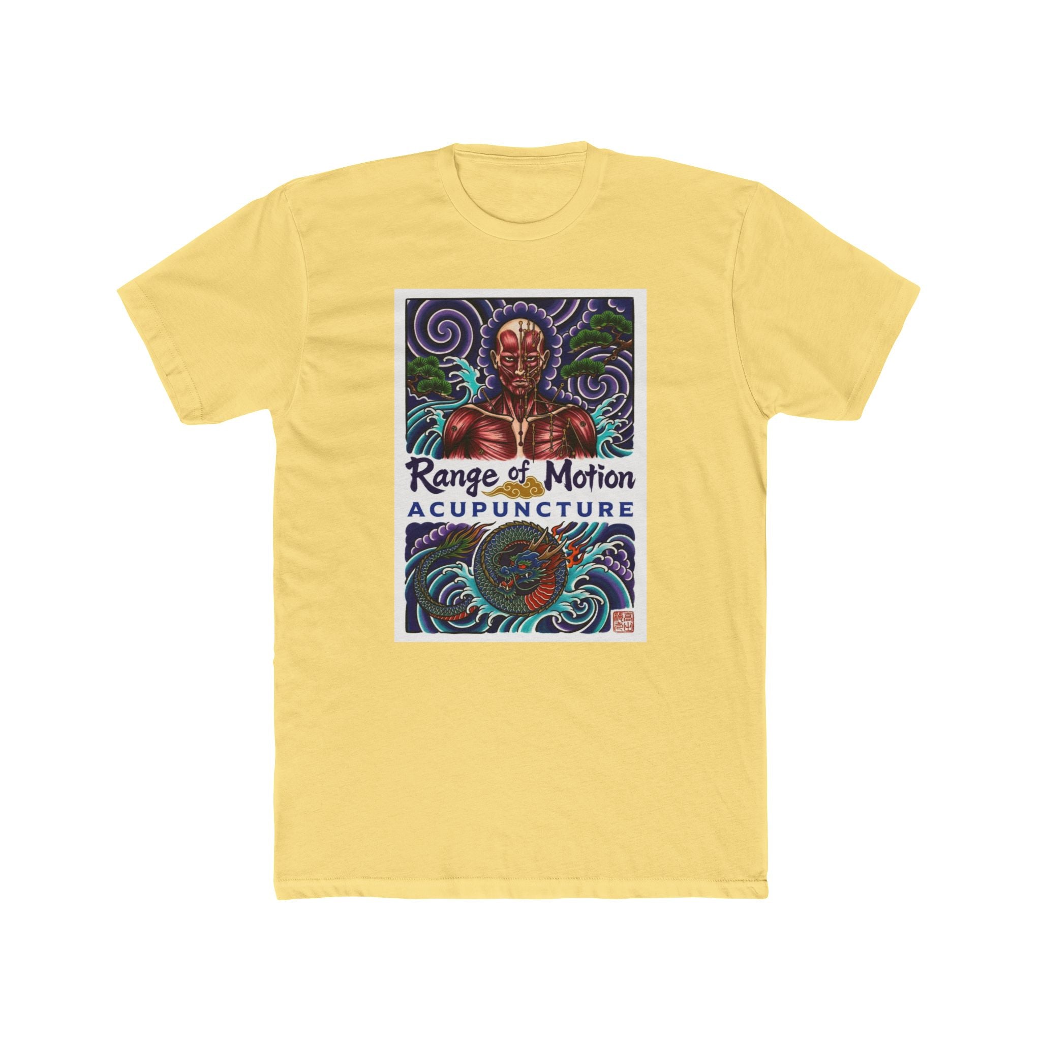 Range of Motion Acupuncture Japanese Tattoo Art Tee