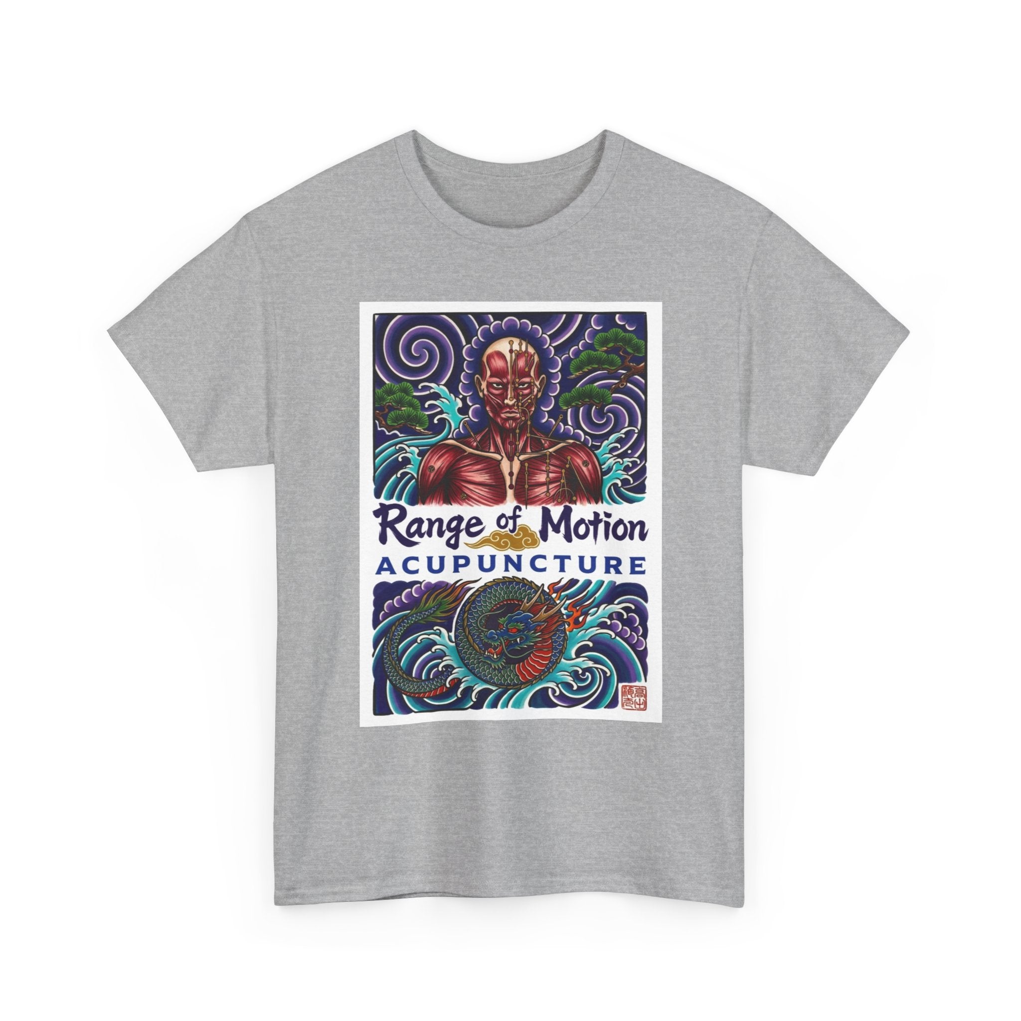 Range of Motion Acupuncture — Japanese Traditional Tattoo Art T-Shirt