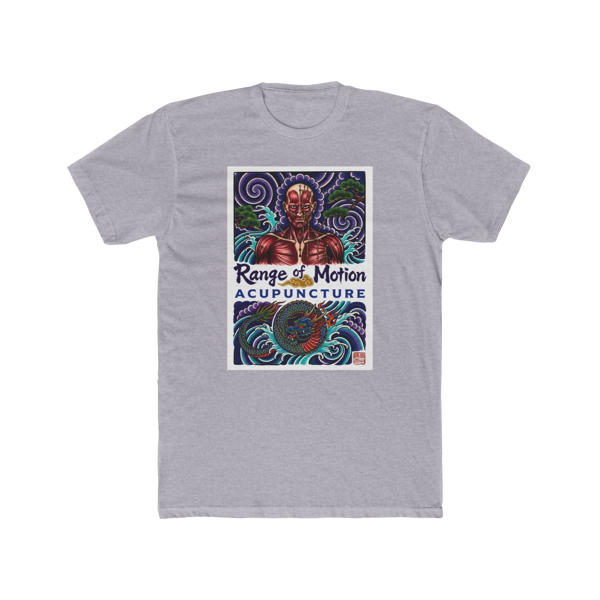 Range of Motion Acupuncture Japanese Tattoo Art Tee