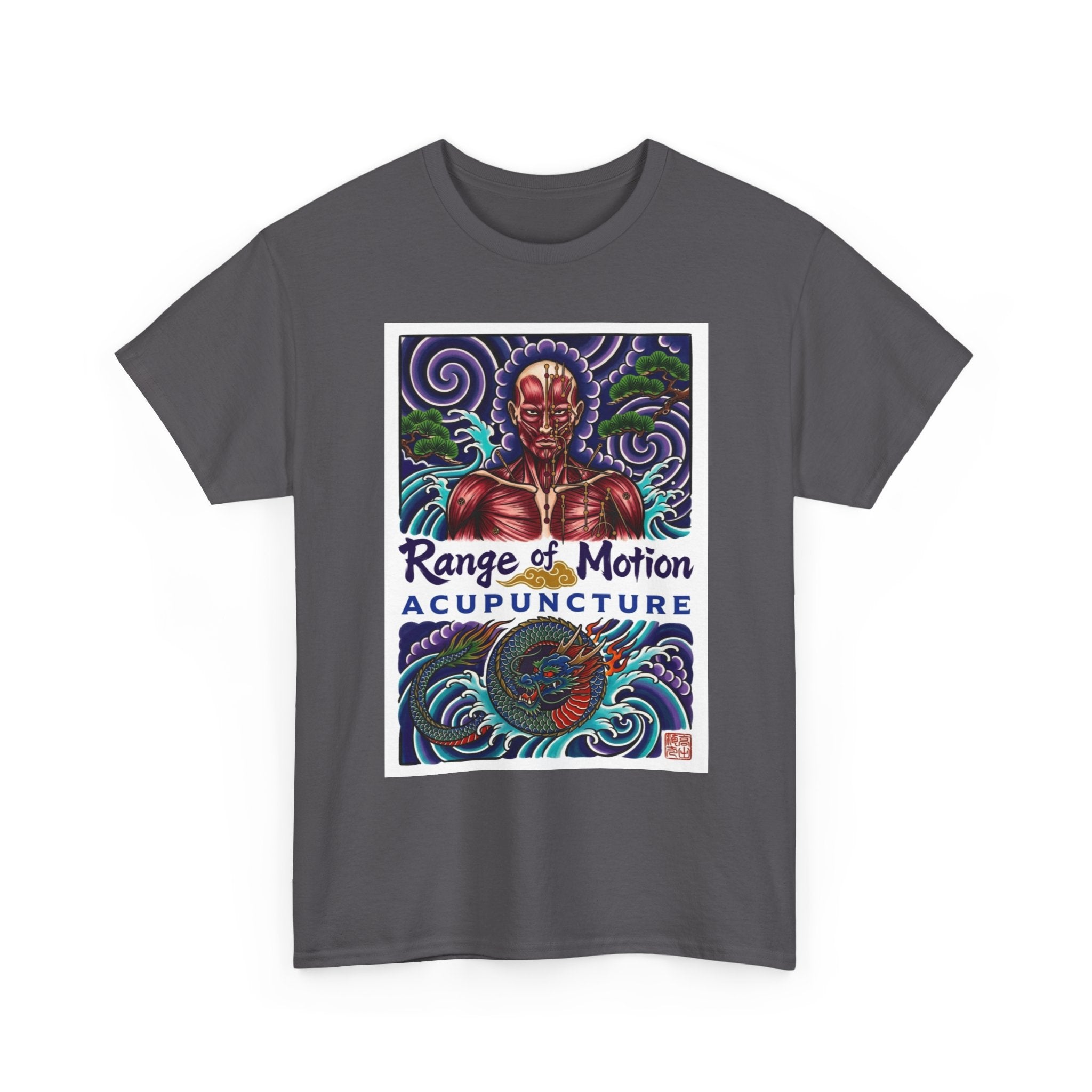 Range of Motion Acupuncture — Japanese Traditional Tattoo Art T-Shirt
