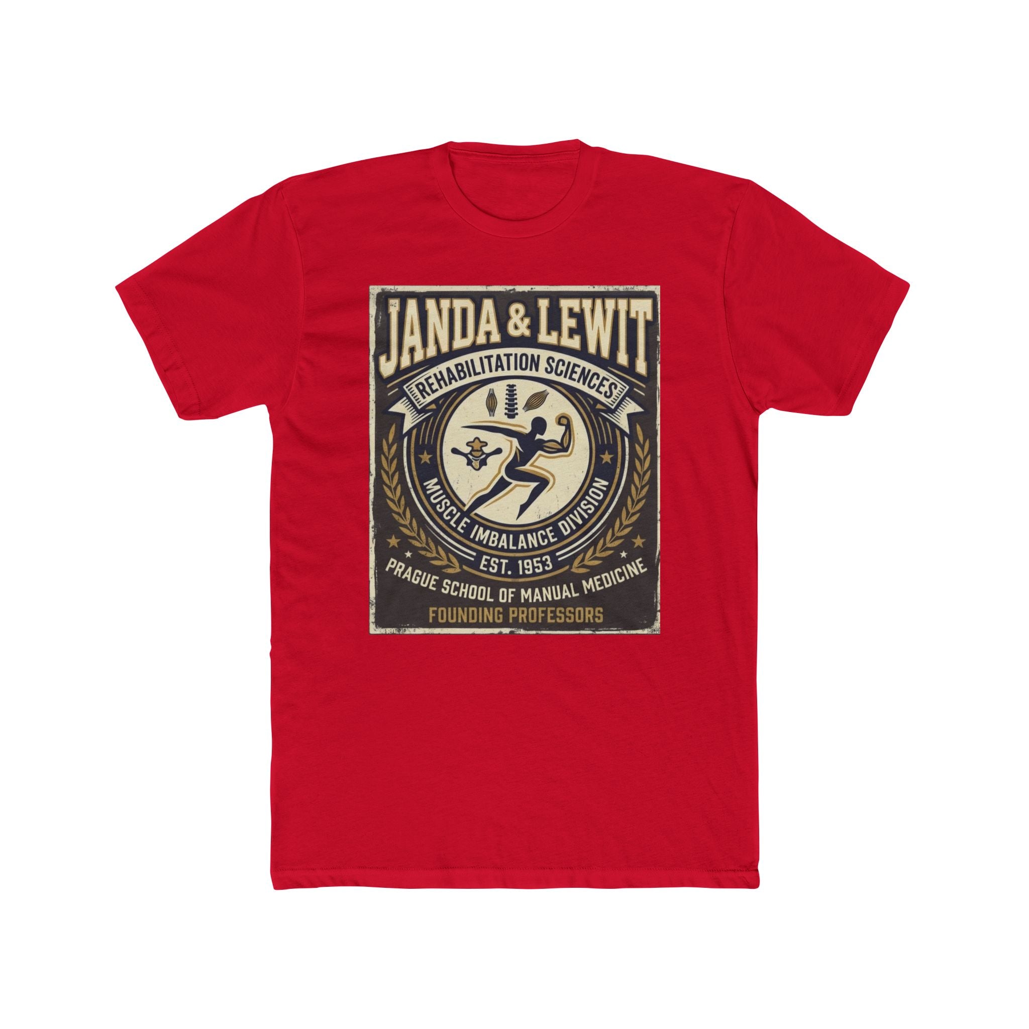 Prague School Tribute T‑Shirt — Janda & Lewit Genius Tee