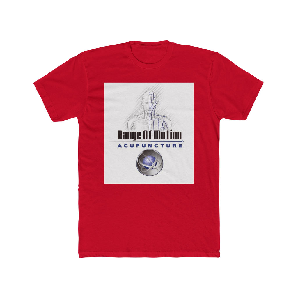 Range of Motion Acupuncture Tee — Classic Meridian Man Logo