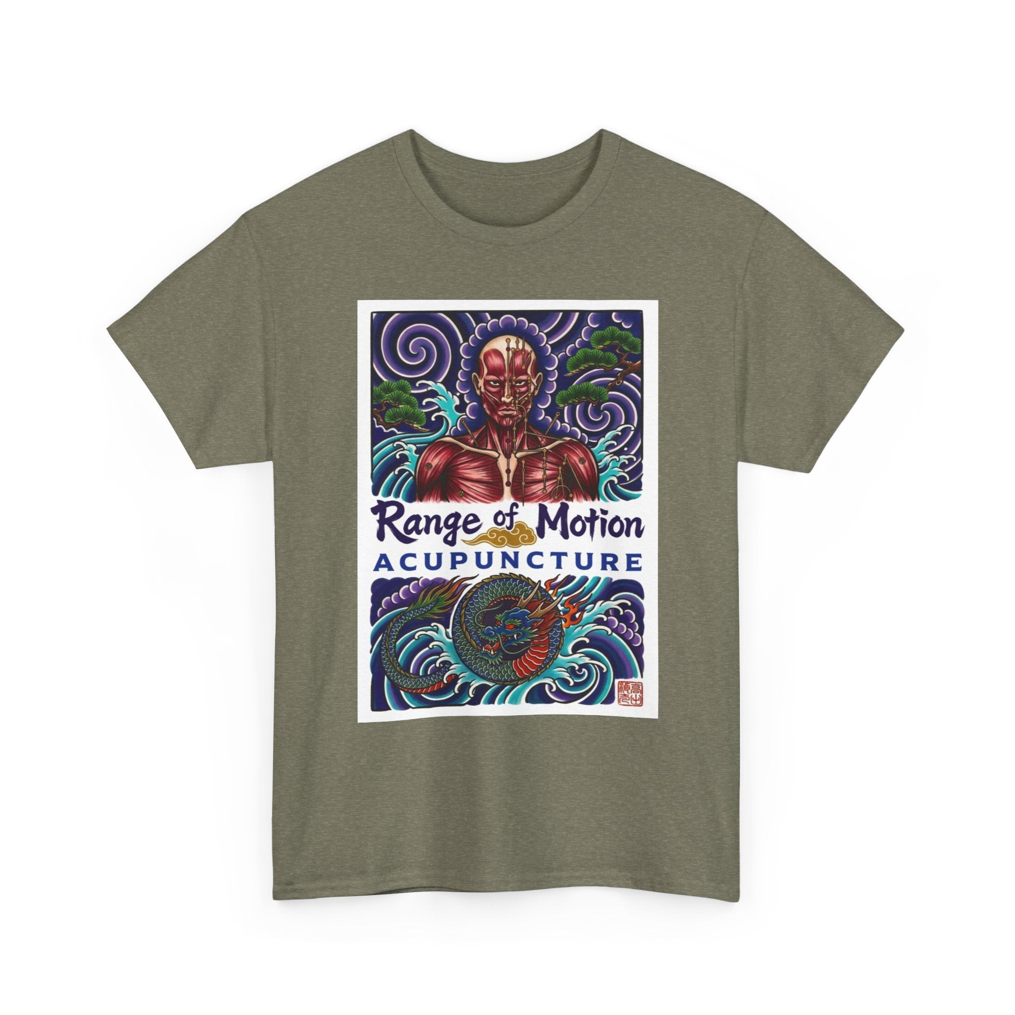 Range of Motion Acupuncture — Japanese Traditional Tattoo Art T-Shirt