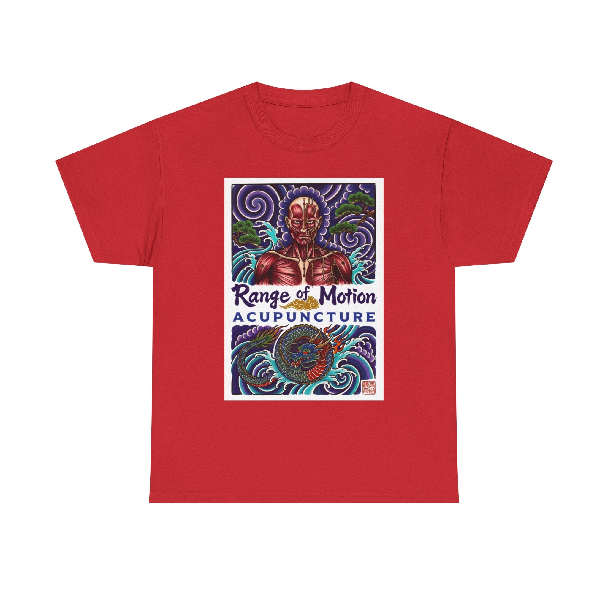 Range of Motion Acupuncture — Japanese Traditional Tattoo Art T-Shirt