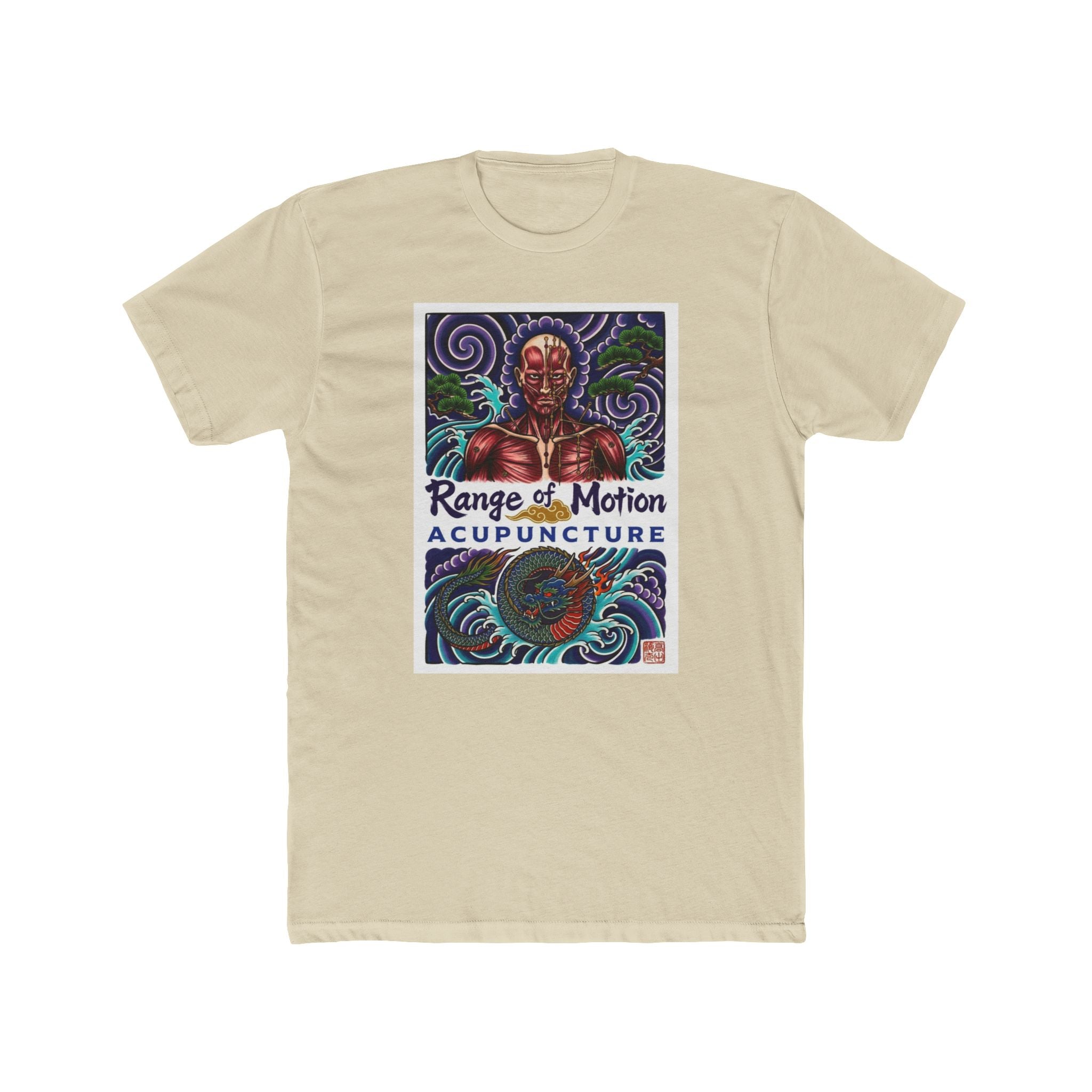 Range of Motion Acupuncture Japanese Tattoo Art Tee