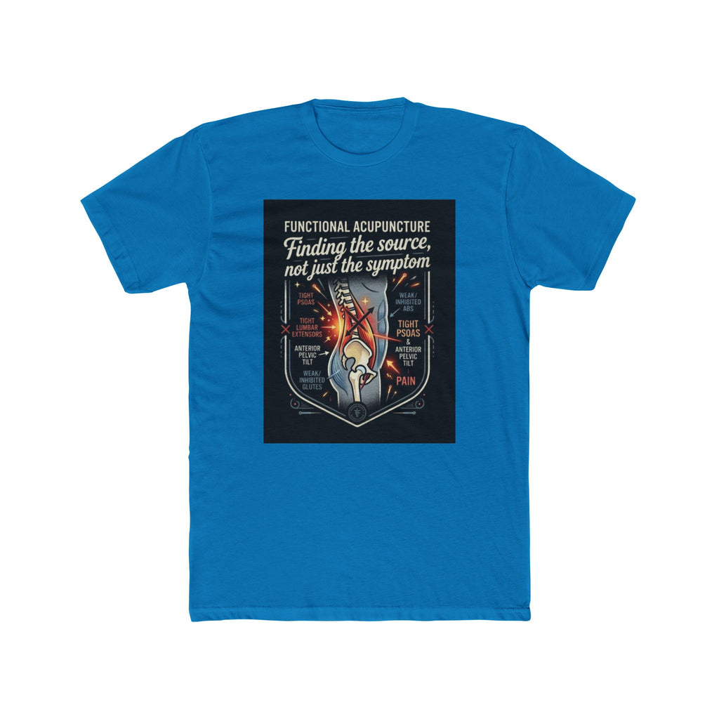 Functional Acupuncture T‑Shirt — "Finding the Source, Not Just the Symptom"