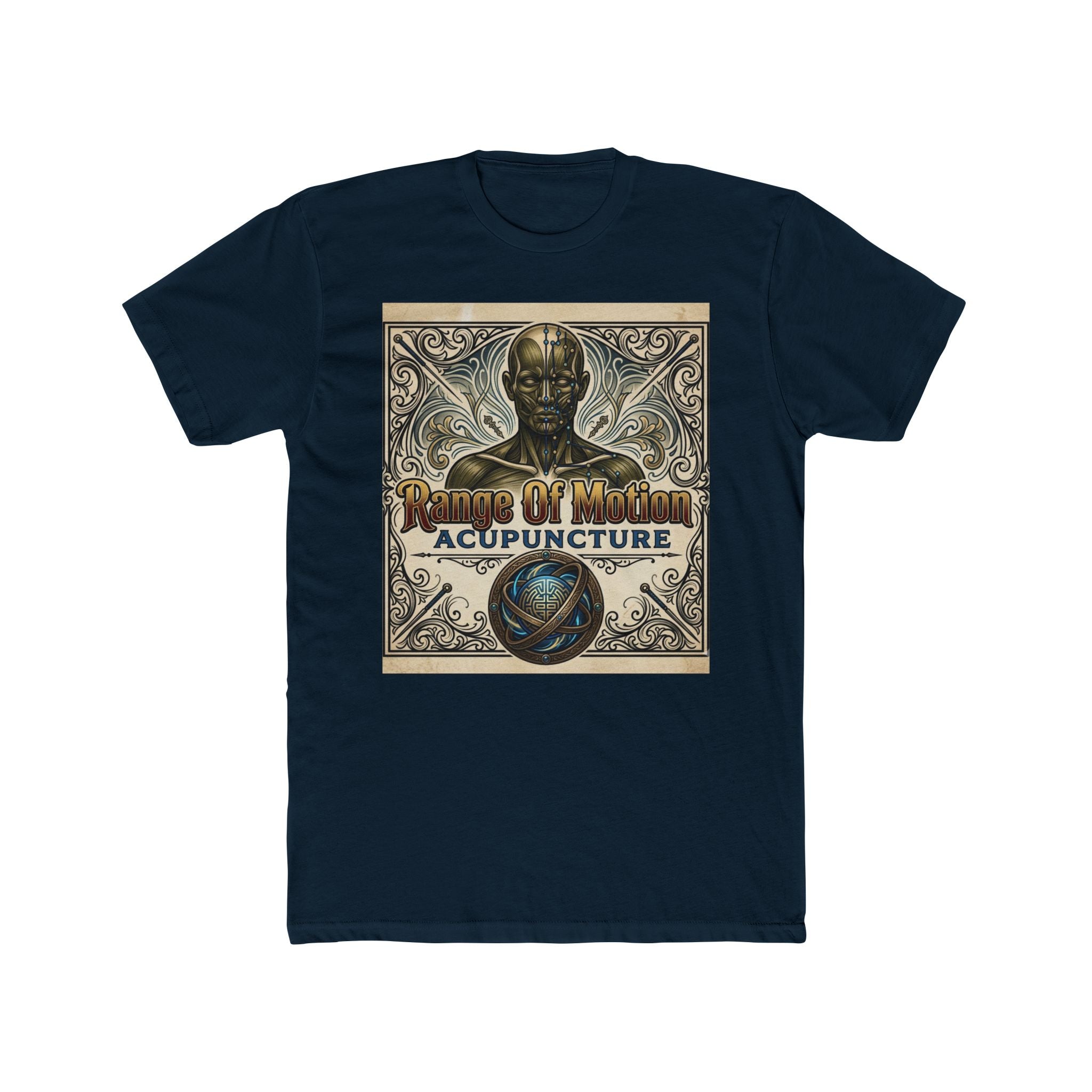 Range of Motion Acupuncture Neo-Traditional Tattoo Tee