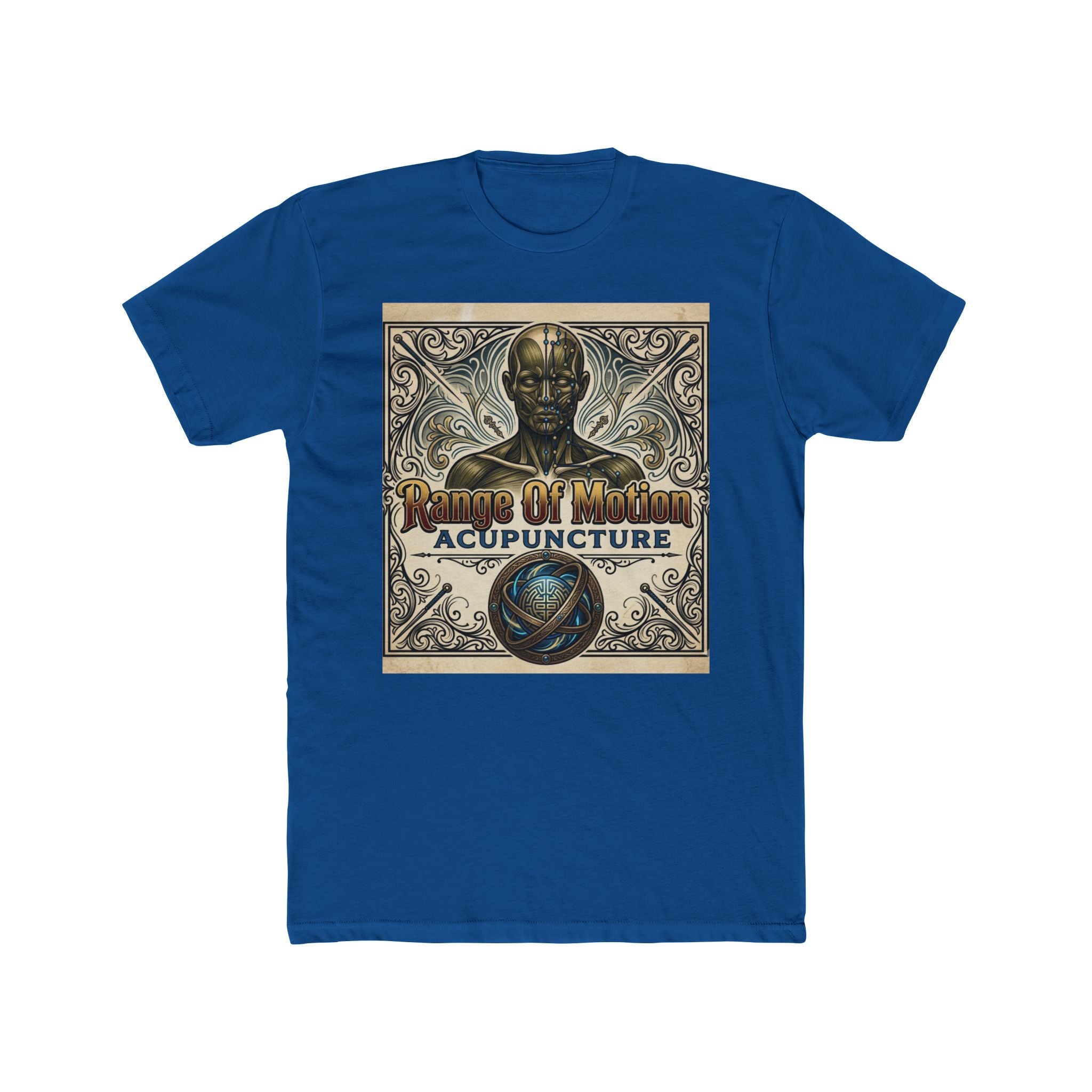 Range of Motion Acupuncture Neo-Traditional Tattoo Tee