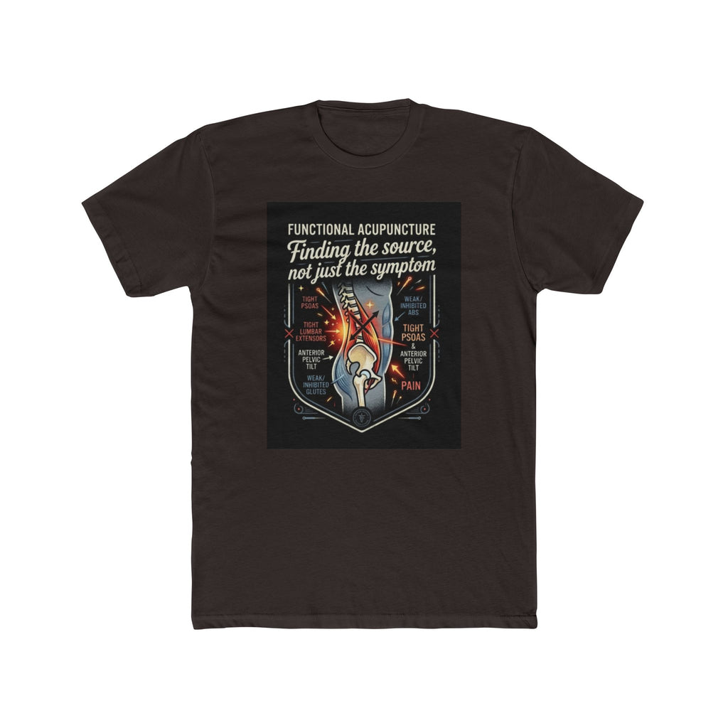 Functional Acupuncture T‑Shirt — "Finding the Source, Not Just the Symptom"
