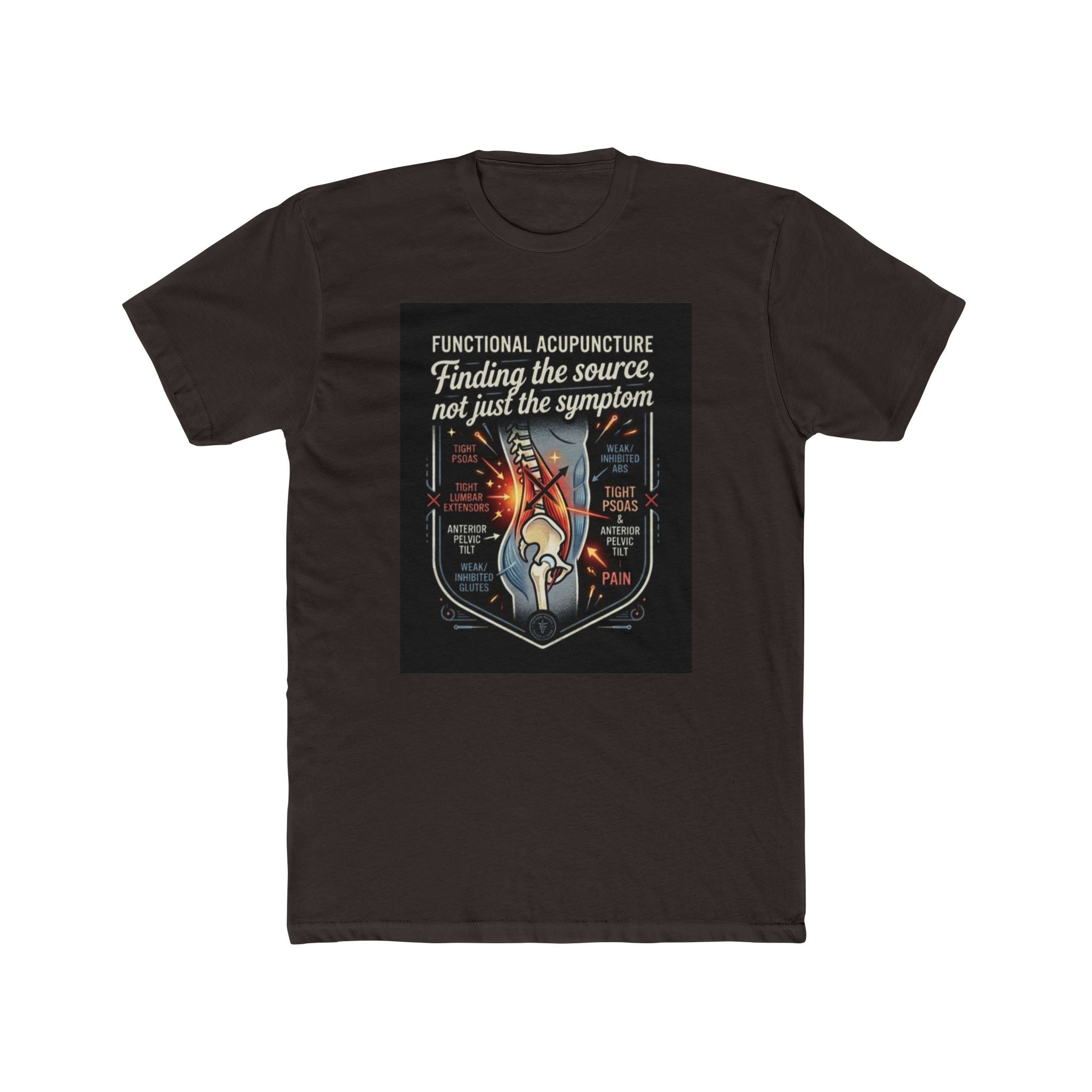 Functional Acupuncture T‑Shirt — "Finding the Source, Not Just the Symptom"