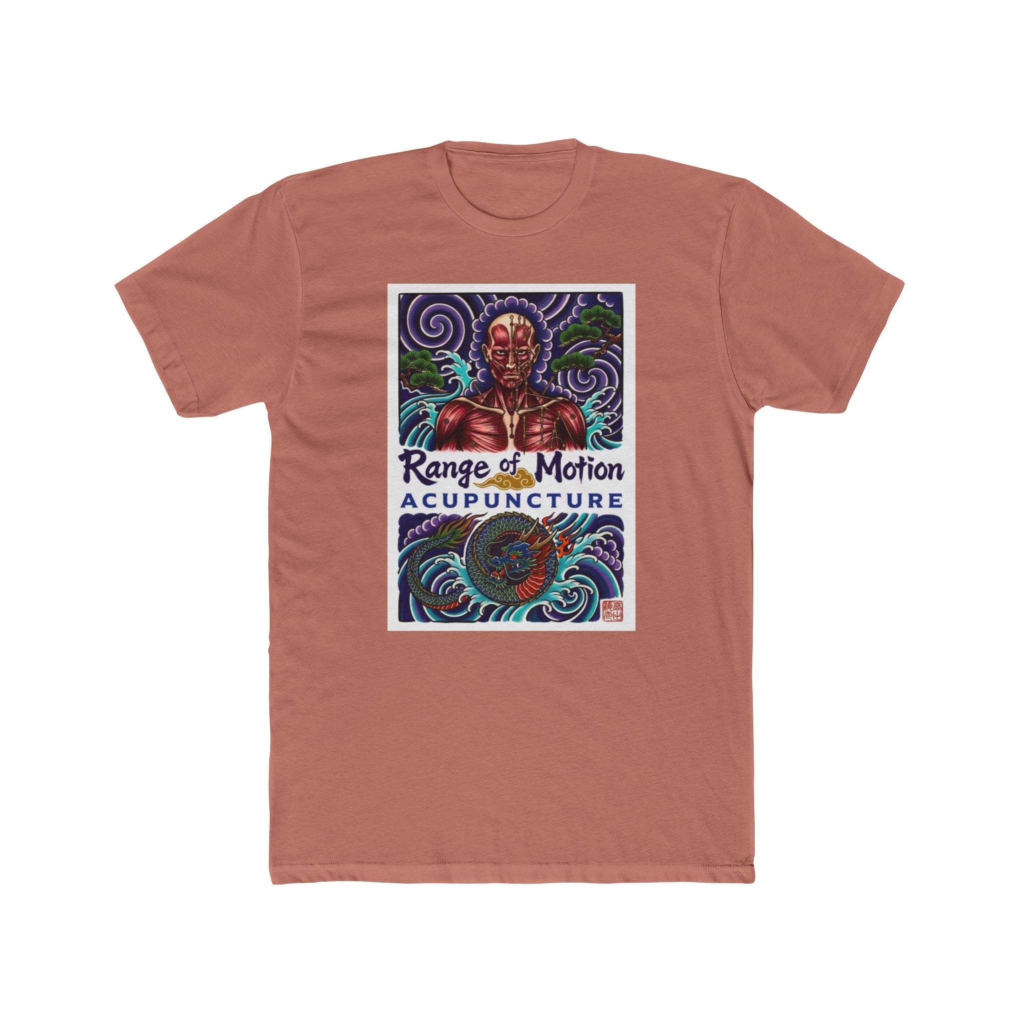 Range of Motion Acupuncture Japanese Tattoo Art Tee