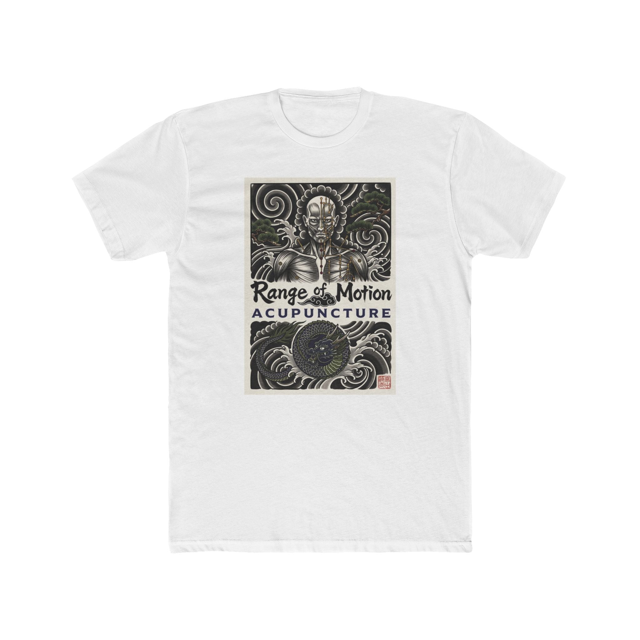 Range of Motion Acupuncture — Japanese Tattoo Art Cotton Tee