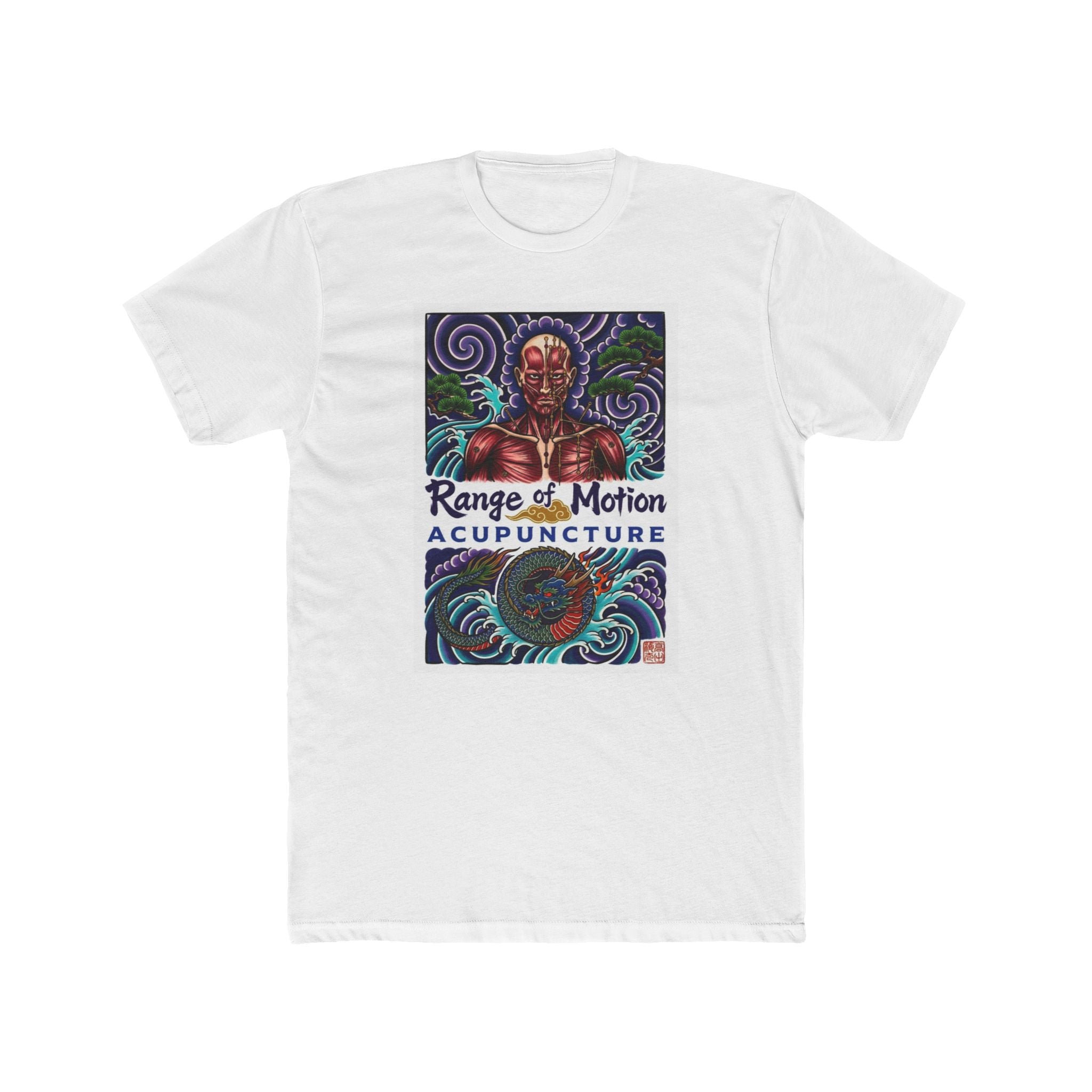 Range of Motion Acupuncture Japanese Tattoo Art Tee