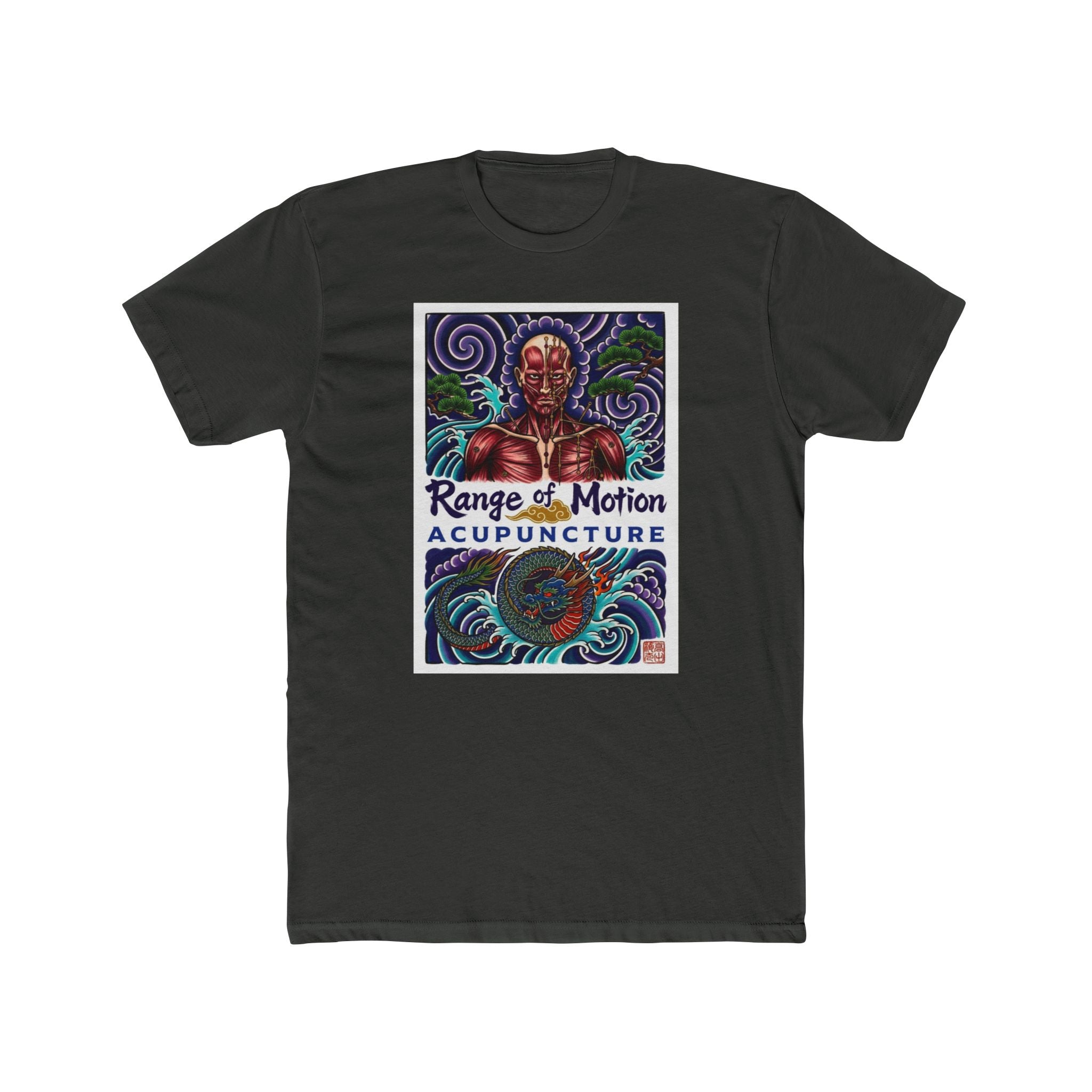 Range of Motion Acupuncture Japanese Tattoo Art Tee