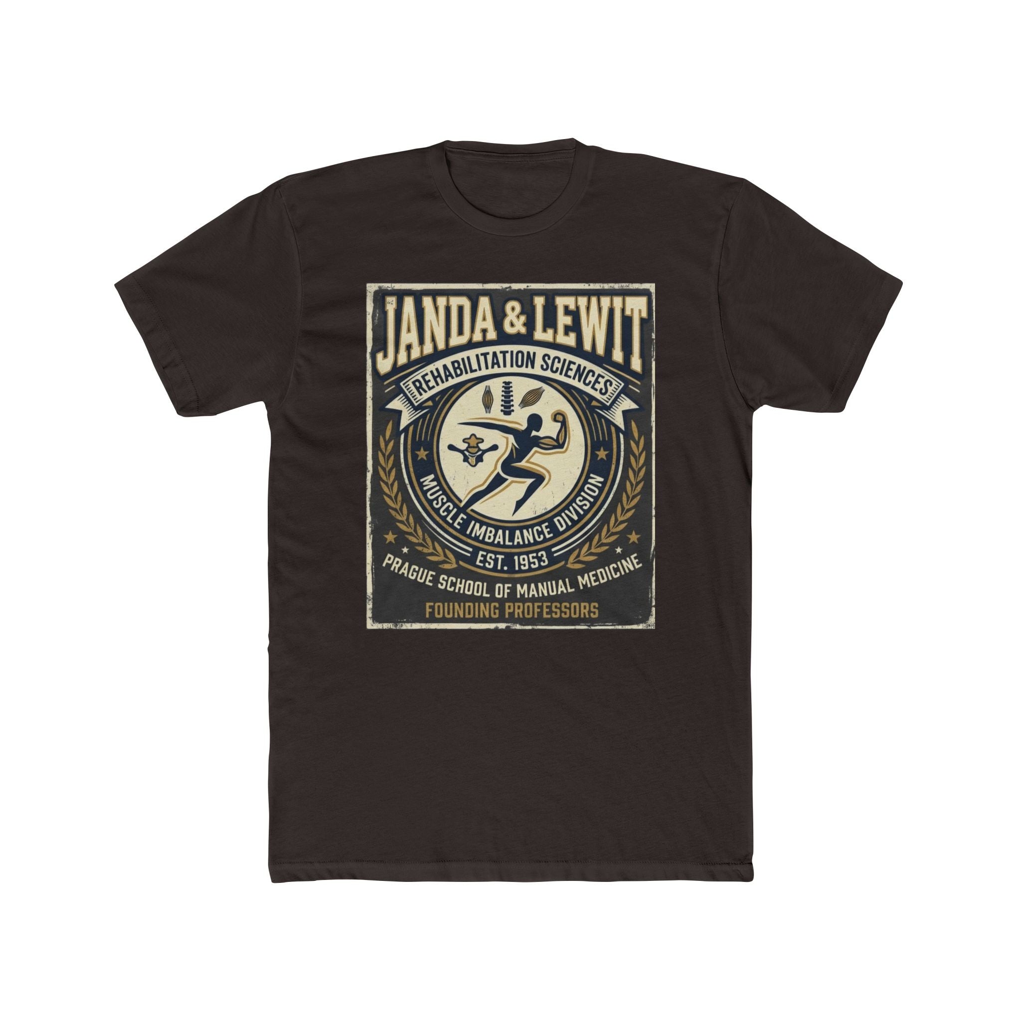 Prague School Tribute T‑Shirt — Janda & Lewit Genius Tee