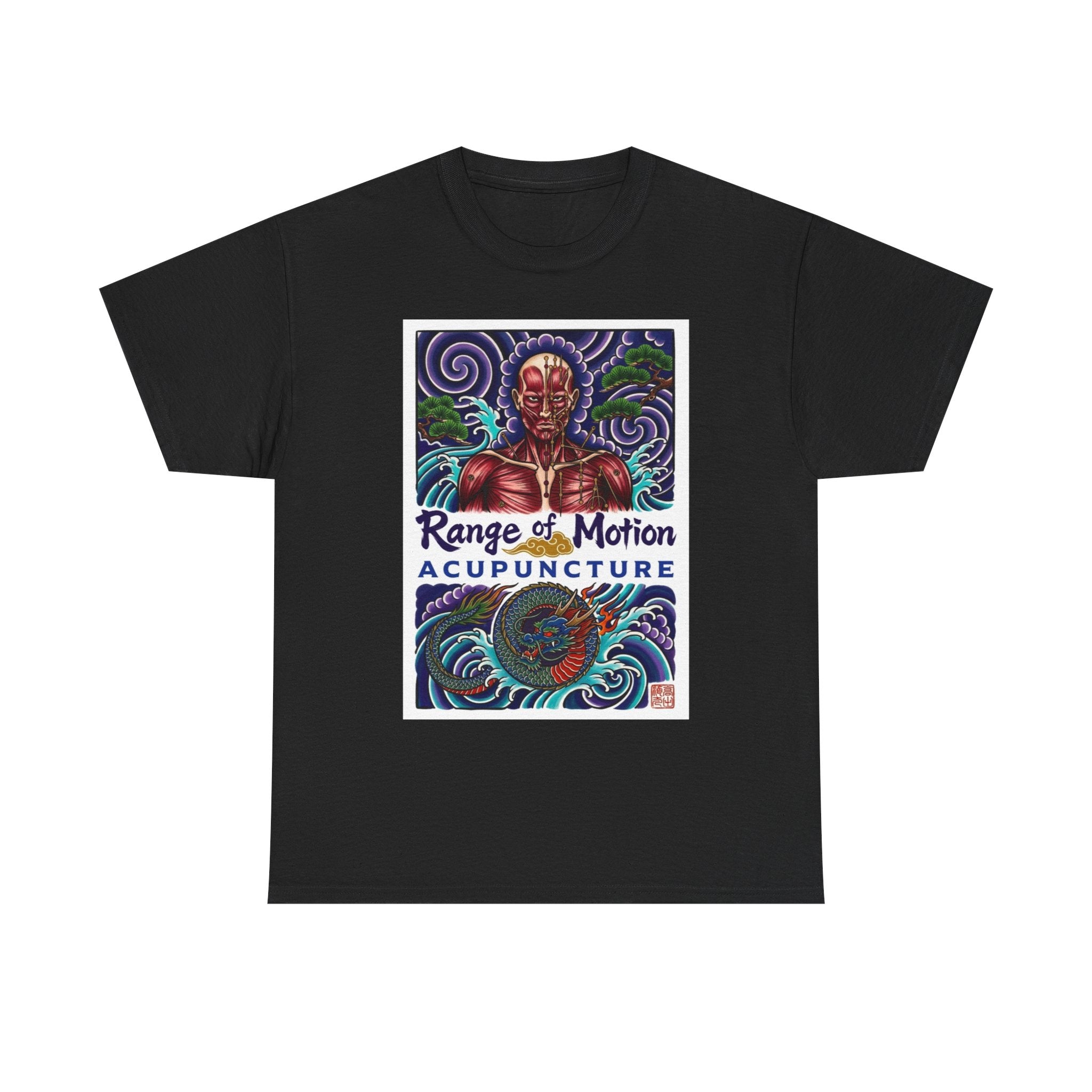 Range of Motion Acupuncture — Japanese Traditional Tattoo Art T-Shirt
