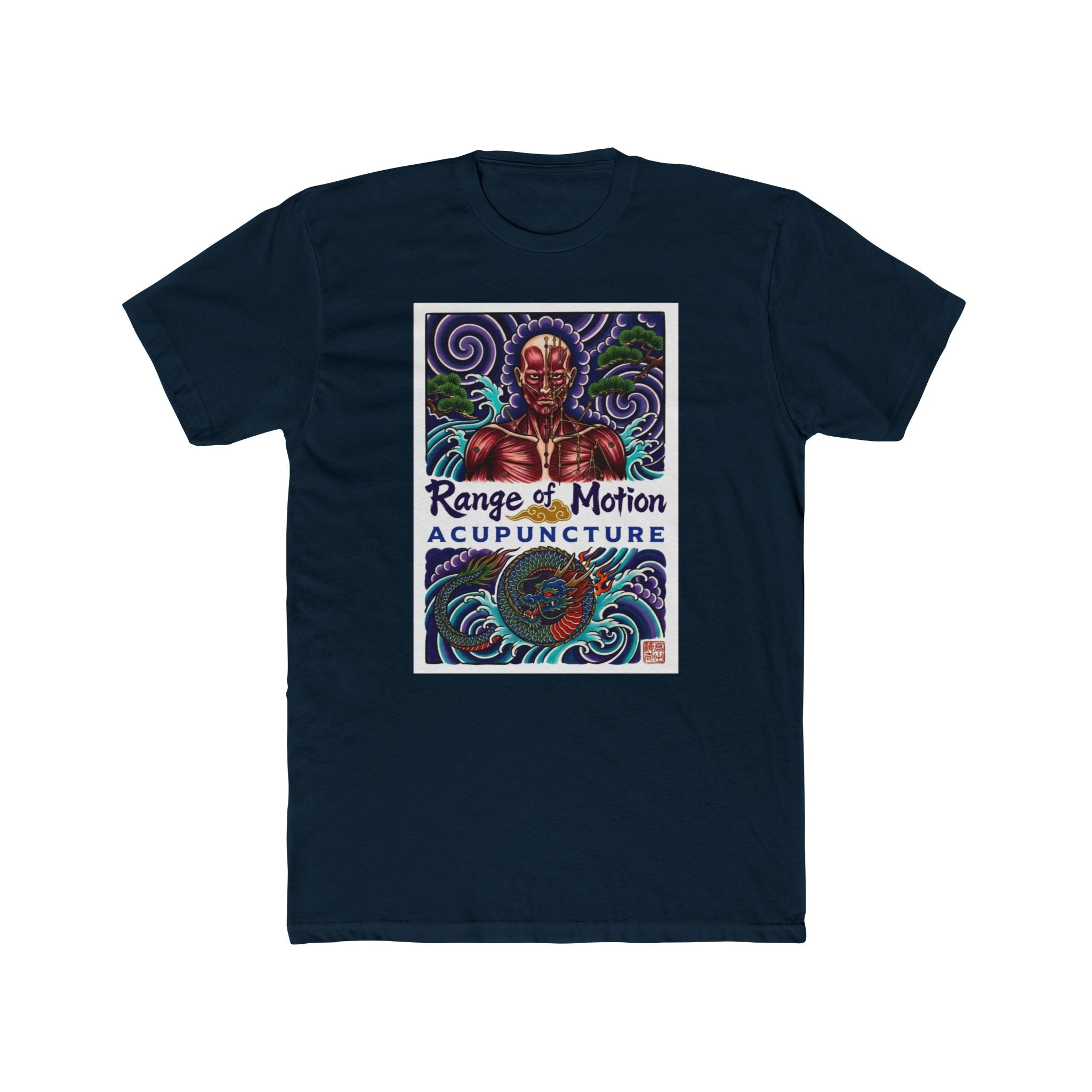 Range of Motion Acupuncture Japanese Tattoo Art Tee