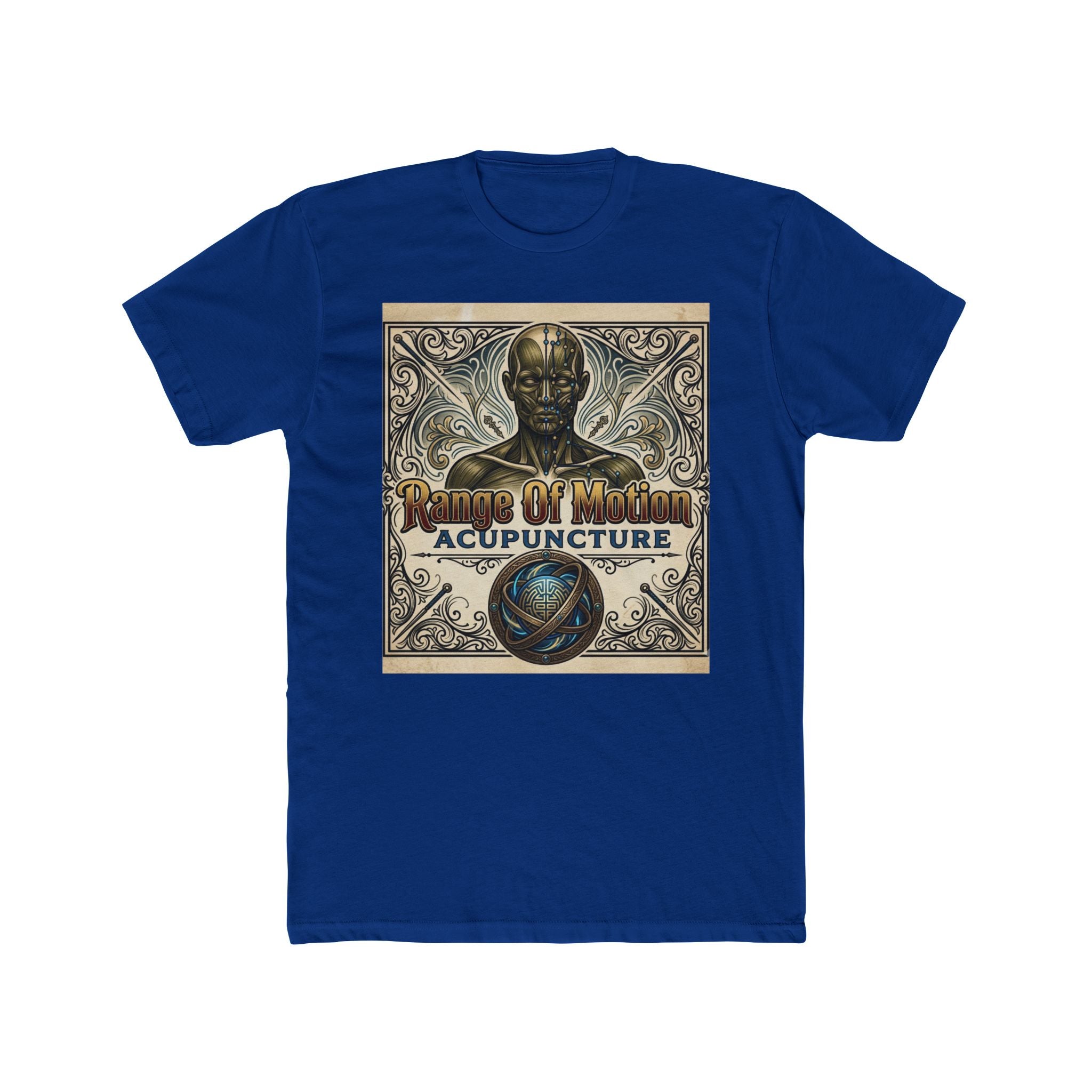 Range of Motion Acupuncture Neo-Traditional Tattoo Tee