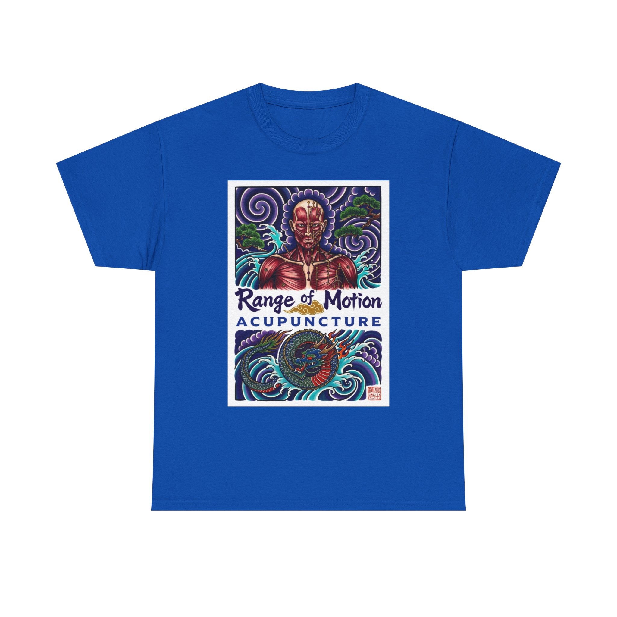Range of Motion Acupuncture — Japanese Traditional Tattoo Art T-Shirt