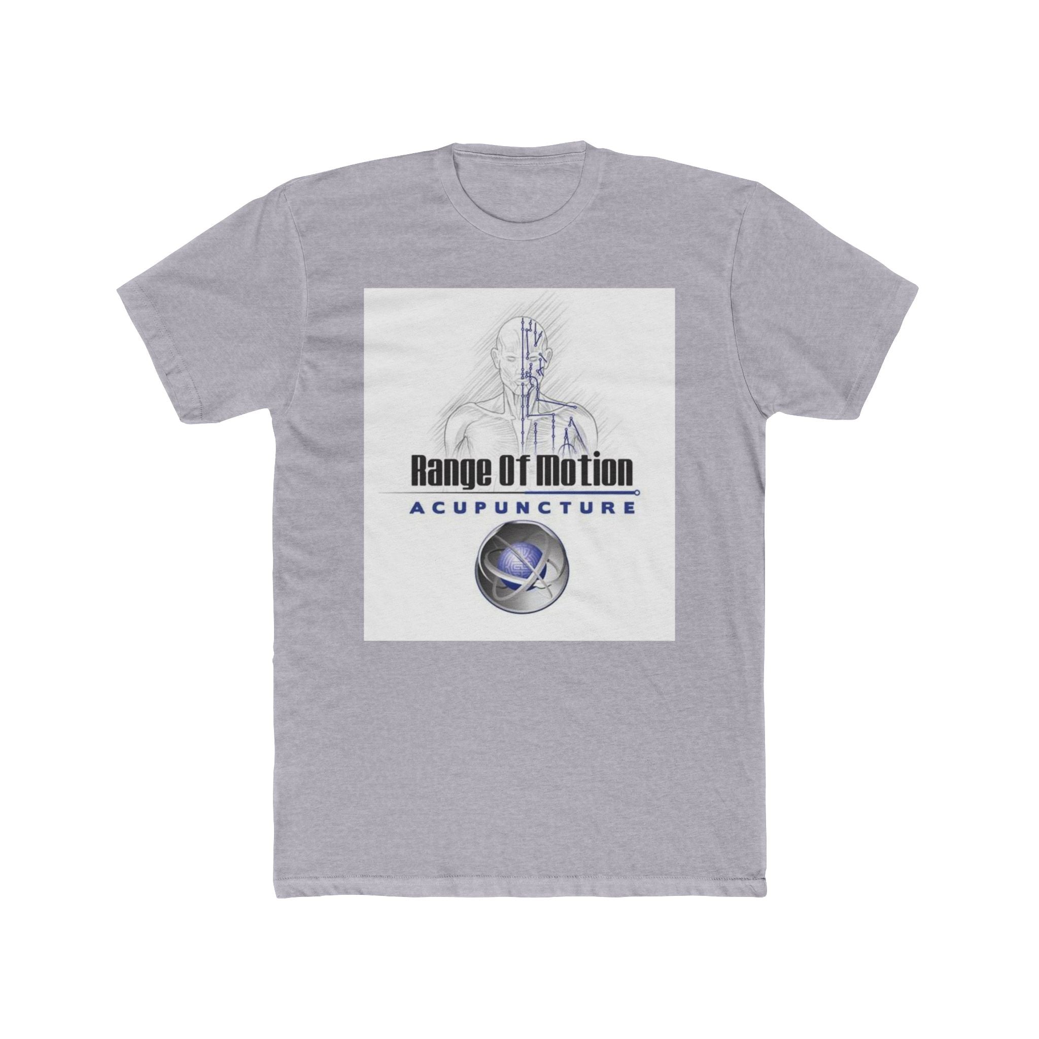 Range of Motion Acupuncture Tee — Classic Meridian Man Logo