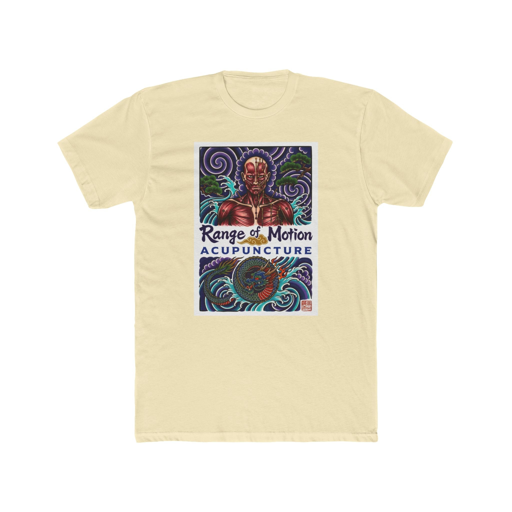 Range of Motion Acupuncture Japanese Tattoo Art Tee