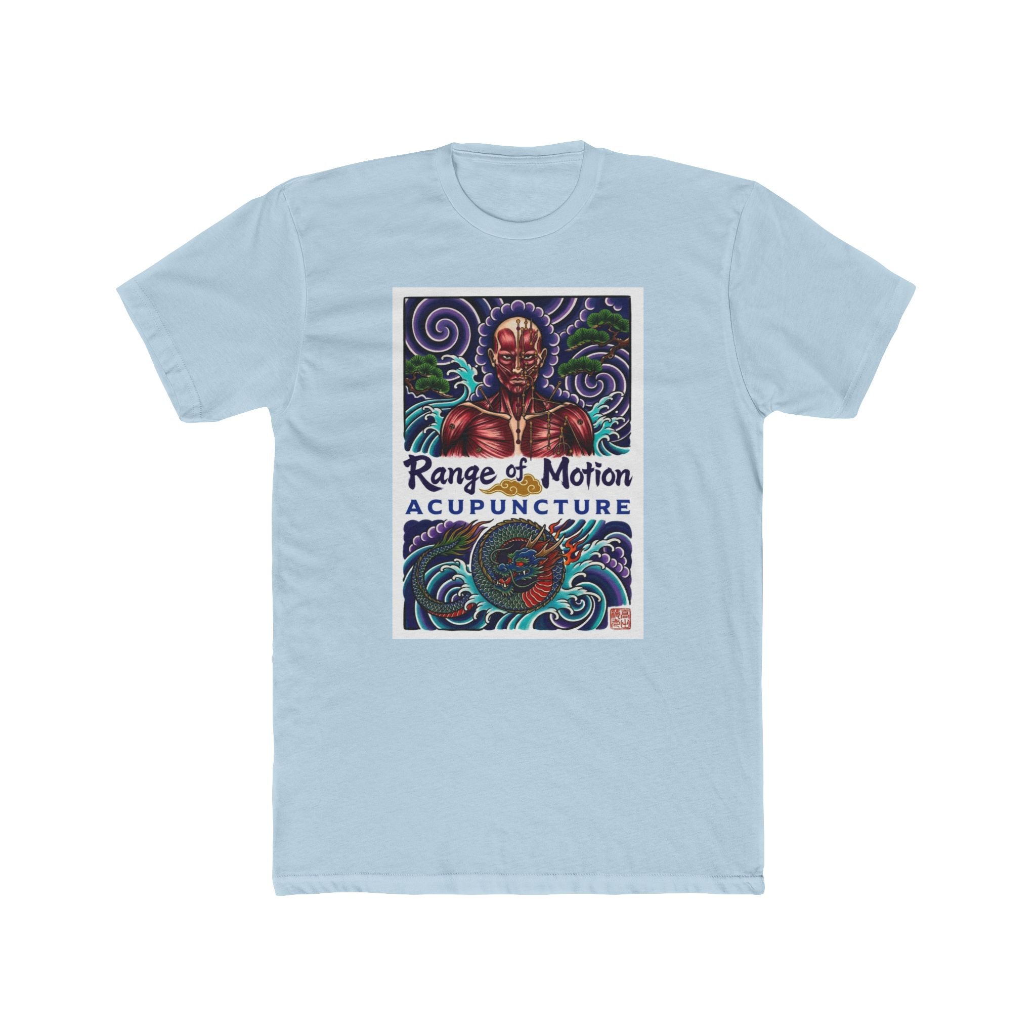 Range of Motion Acupuncture Japanese Tattoo Art Tee