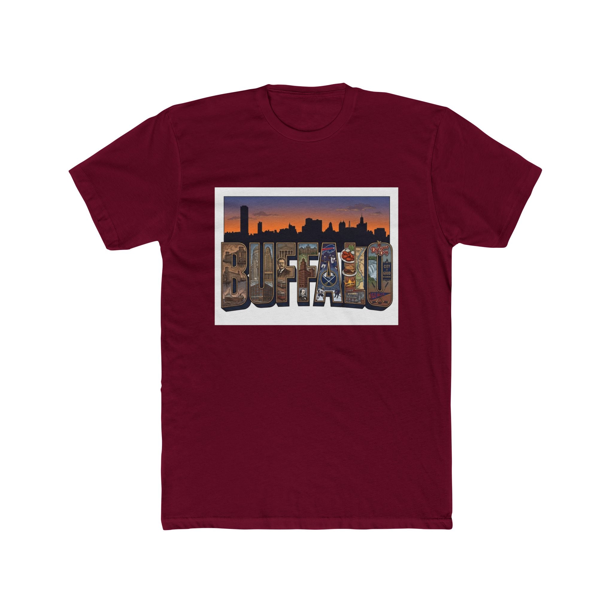Burt Box Factory 500 Seneca St. Skyline T‑Shirt