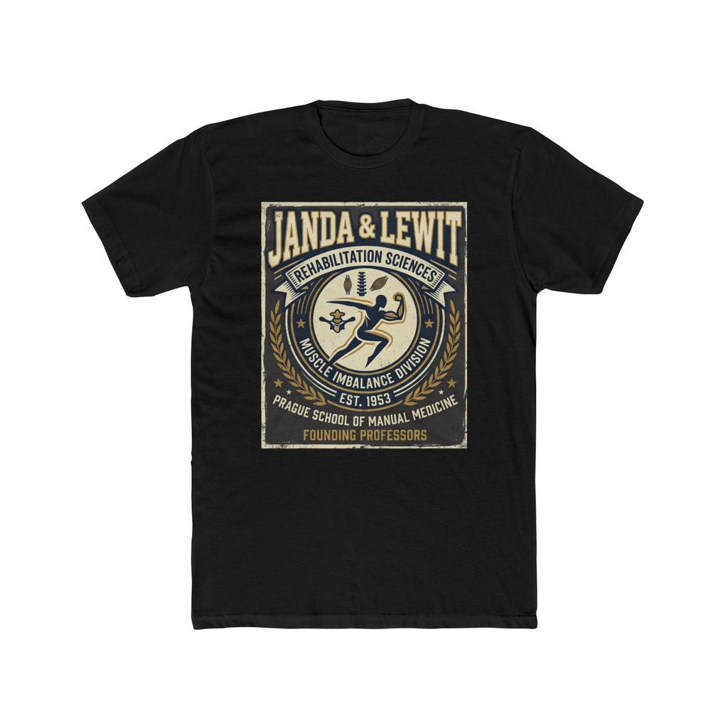 Prague School Tribute T‑Shirt — Janda & Lewit Genius Tee