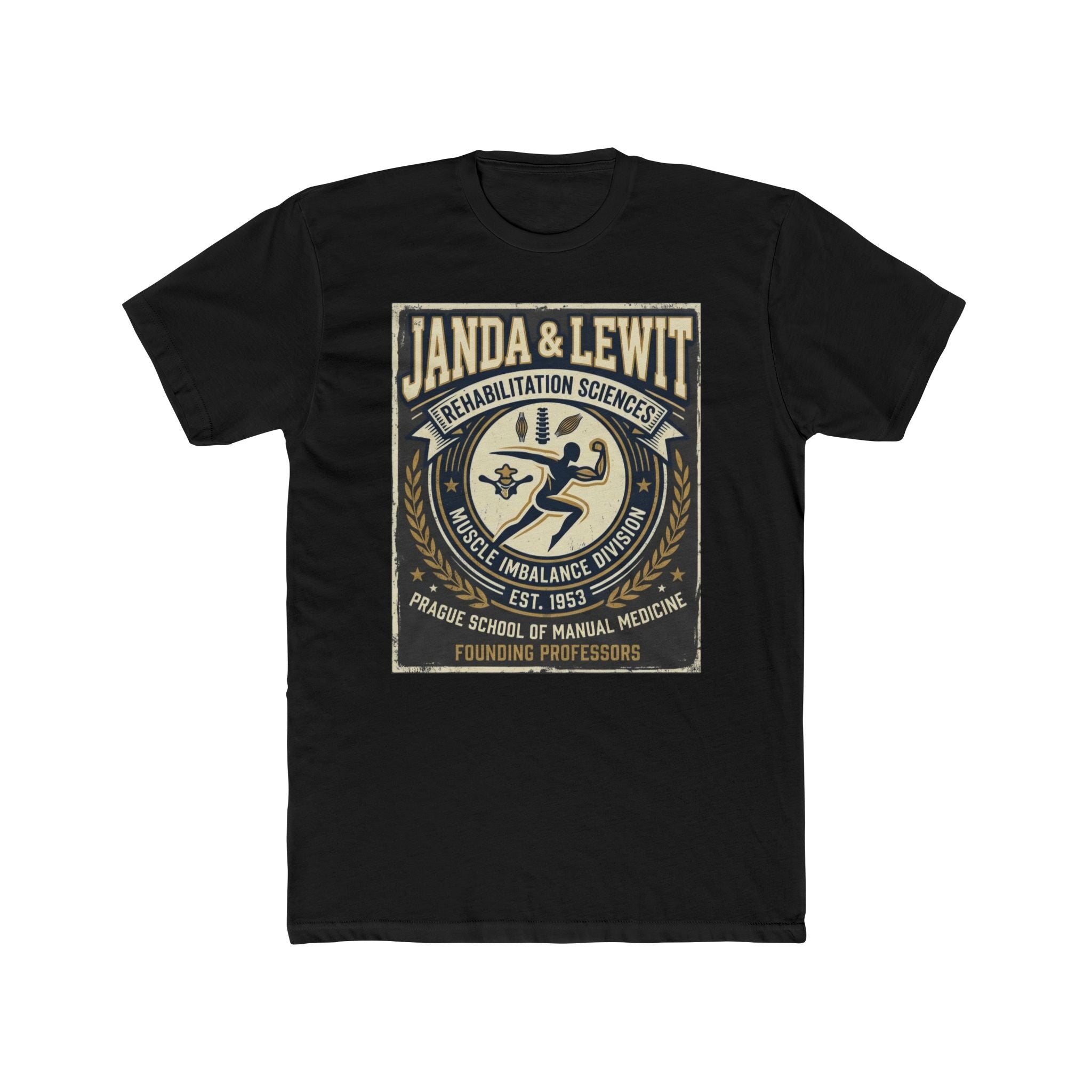 Prague School Tribute T‑Shirt — Janda & Lewit Genius Tee
