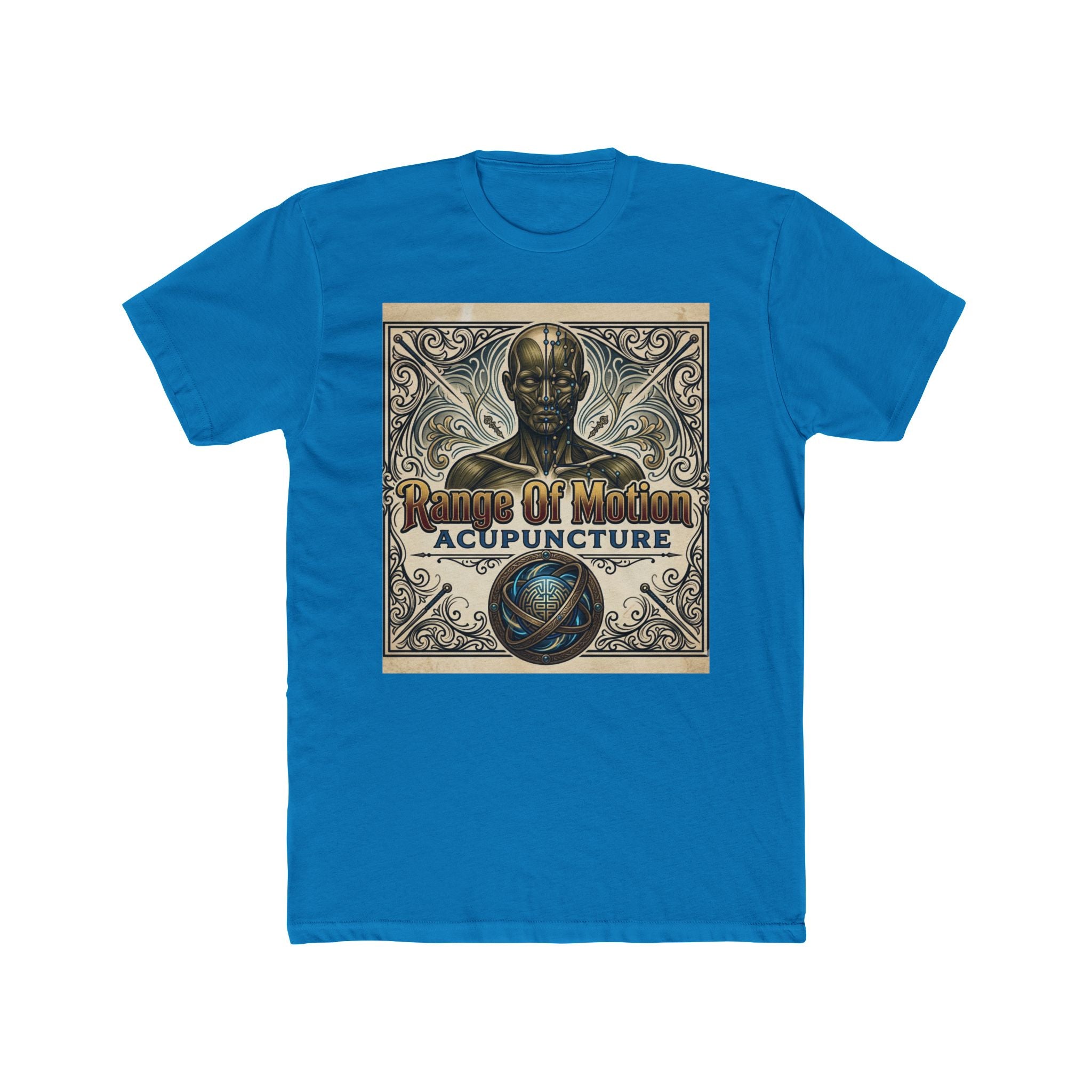 Range of Motion Acupuncture Neo-Traditional Tattoo Tee
