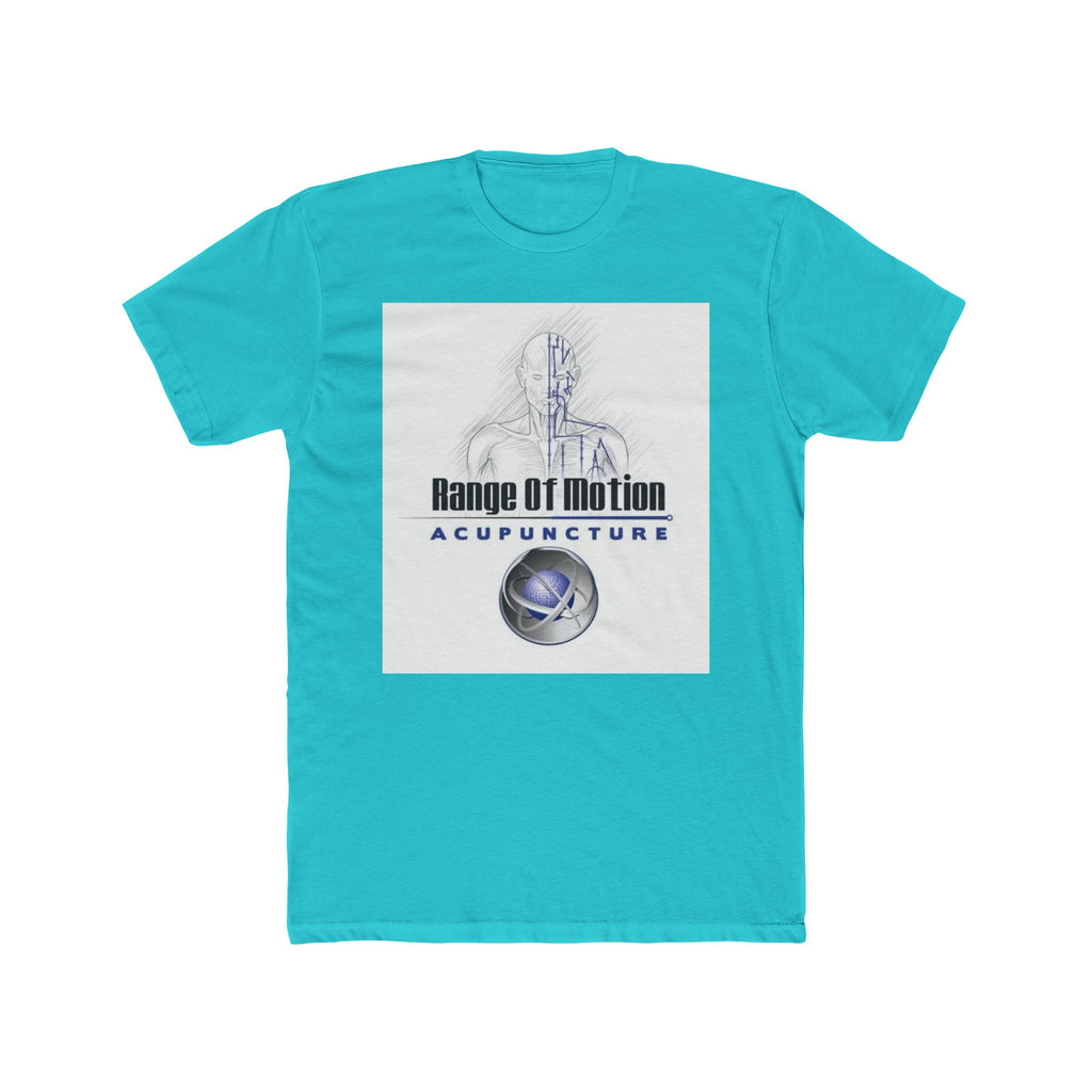Range of Motion Acupuncture Tee — Classic Meridian Man Logo