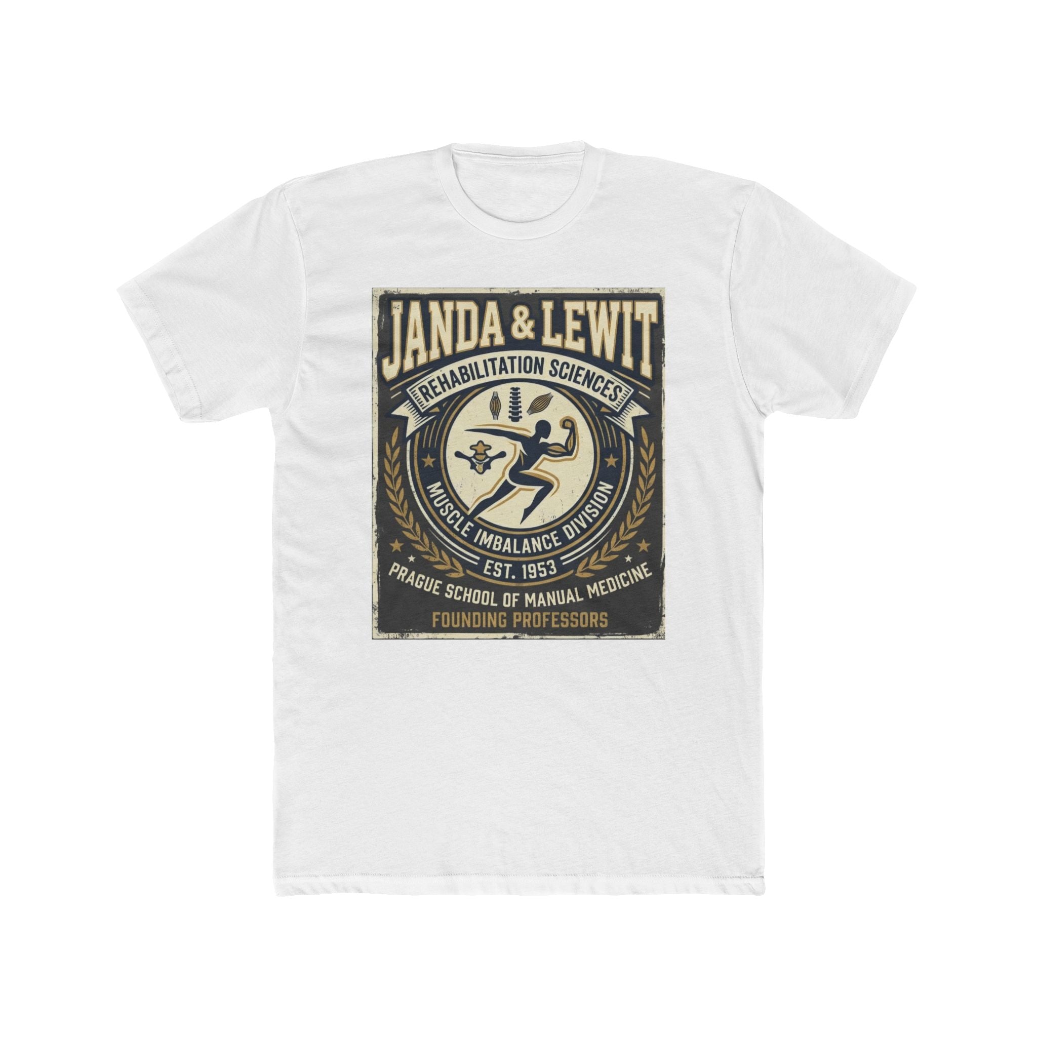 Prague School Tribute T‑Shirt — Janda & Lewit Genius Tee