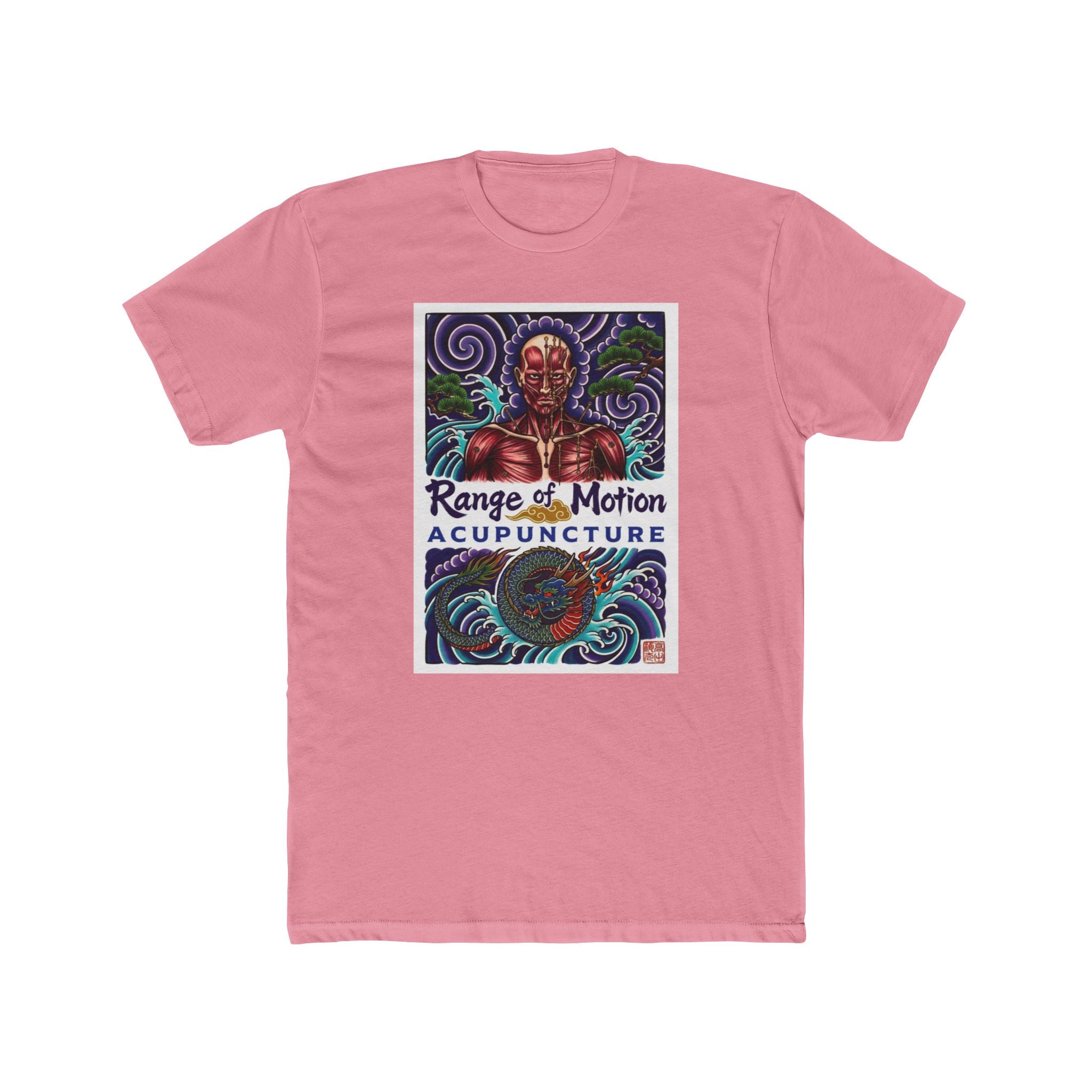Range of Motion Acupuncture Japanese Tattoo Art Tee