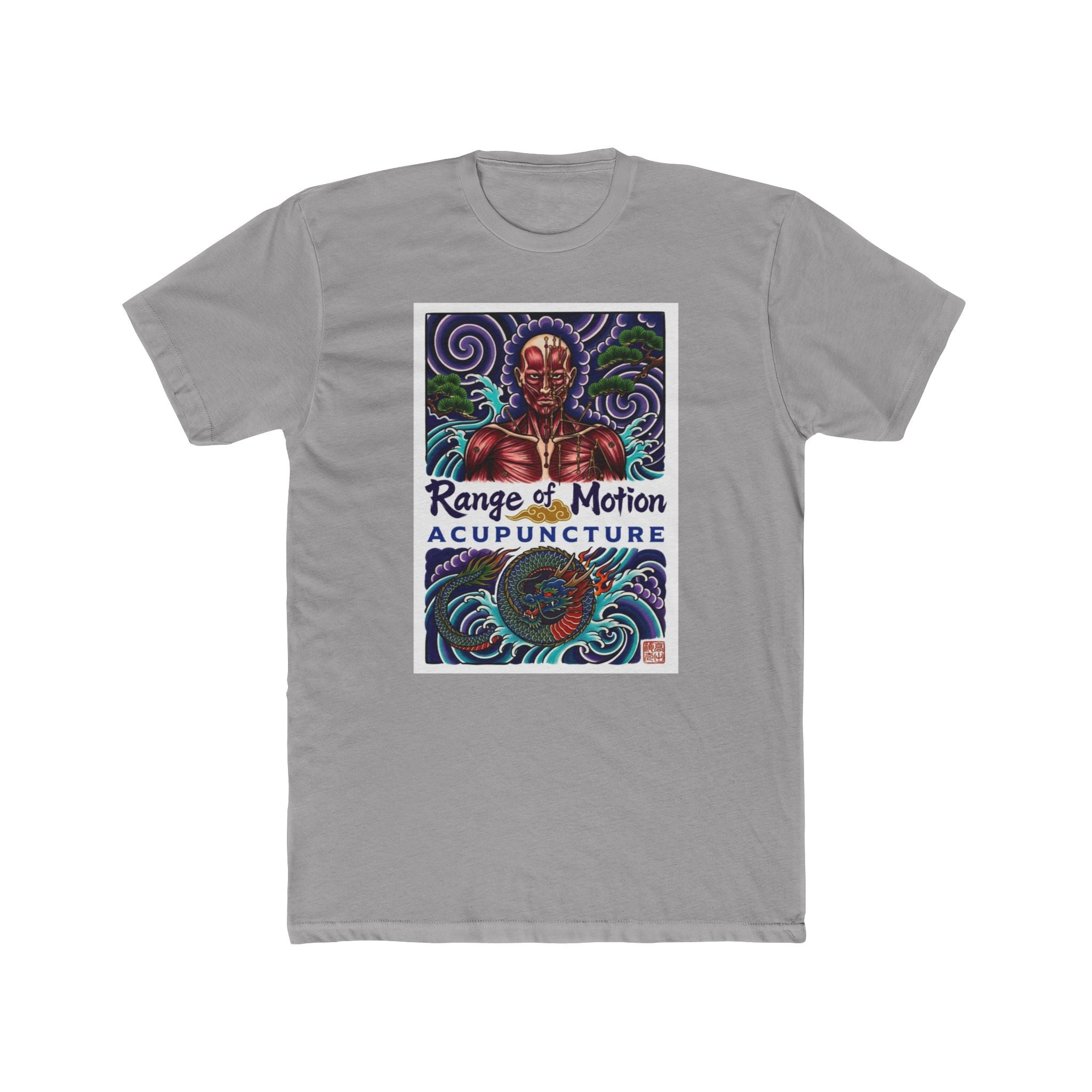 Range of Motion Acupuncture Japanese Tattoo Art Tee
