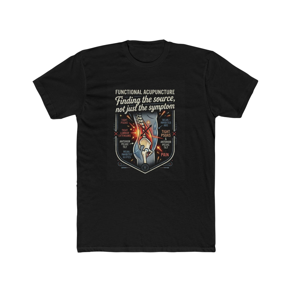 Functional Acupuncture T‑Shirt — "Finding the Source, Not Just the Symptom"