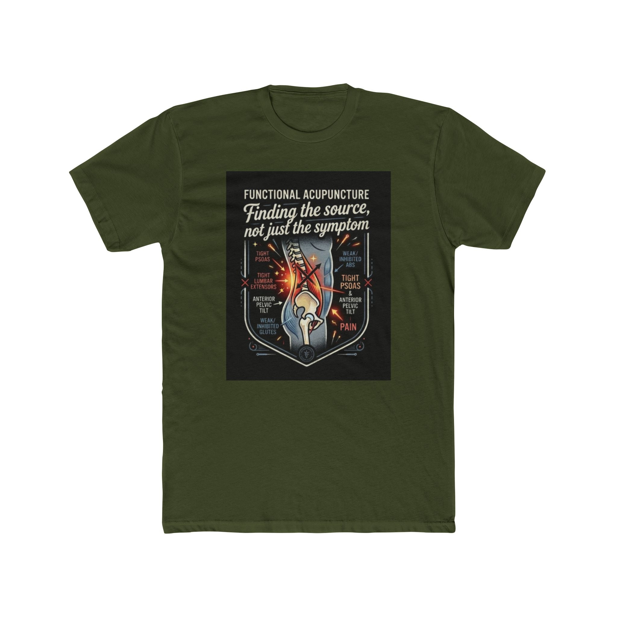 Functional Acupuncture T‑Shirt — "Finding the Source, Not Just the Symptom"