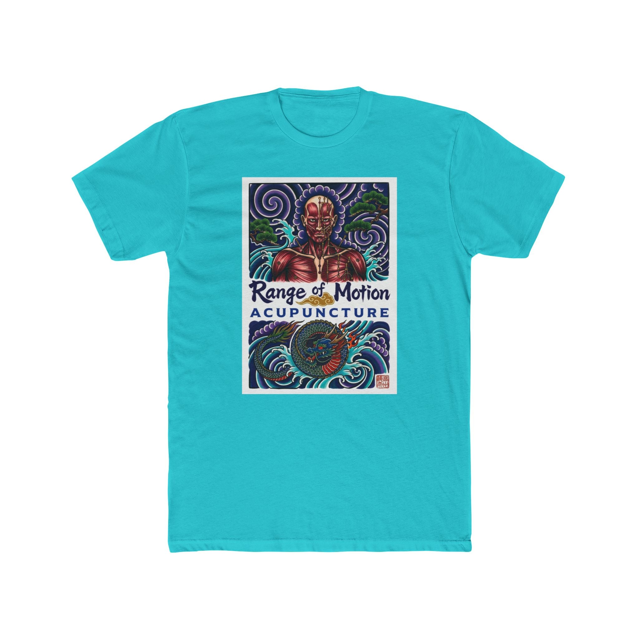 Range of Motion Acupuncture Japanese Tattoo Art Tee