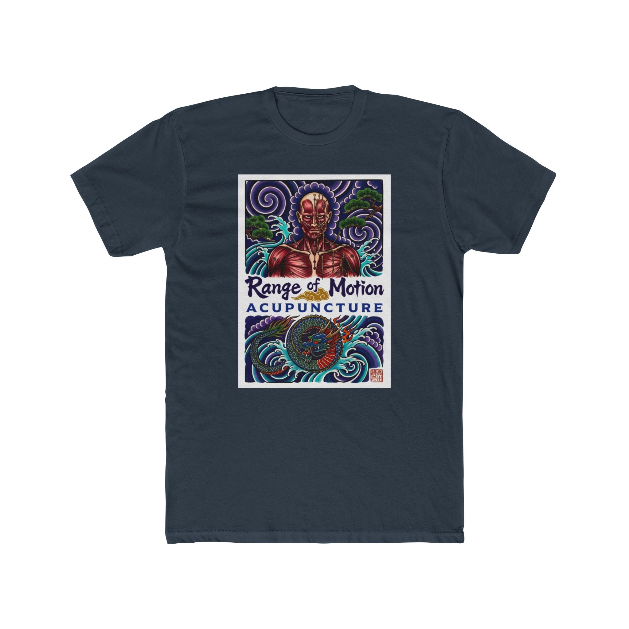 Range of Motion Acupuncture Japanese Tattoo Art Tee