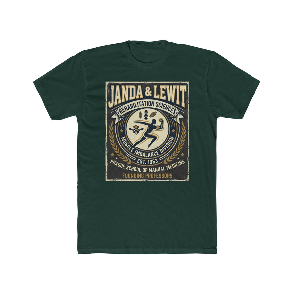 Prague School Tribute T‑Shirt — Janda & Lewit Genius Tee