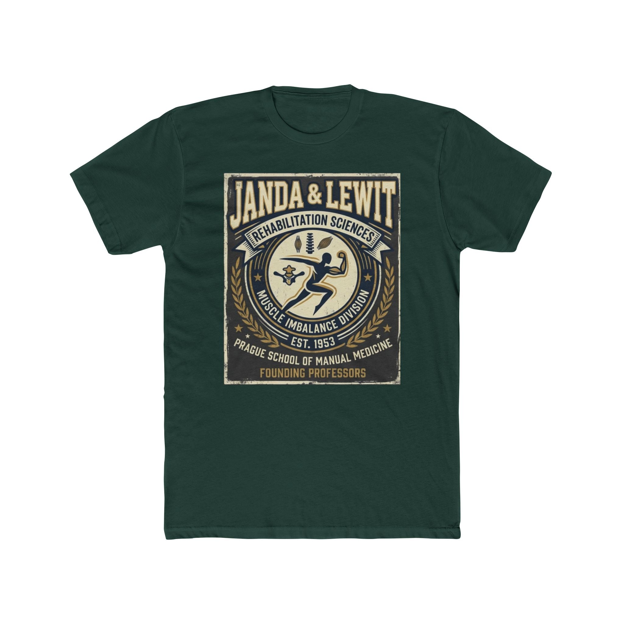 Prague School Tribute T‑Shirt — Janda & Lewit Genius Tee