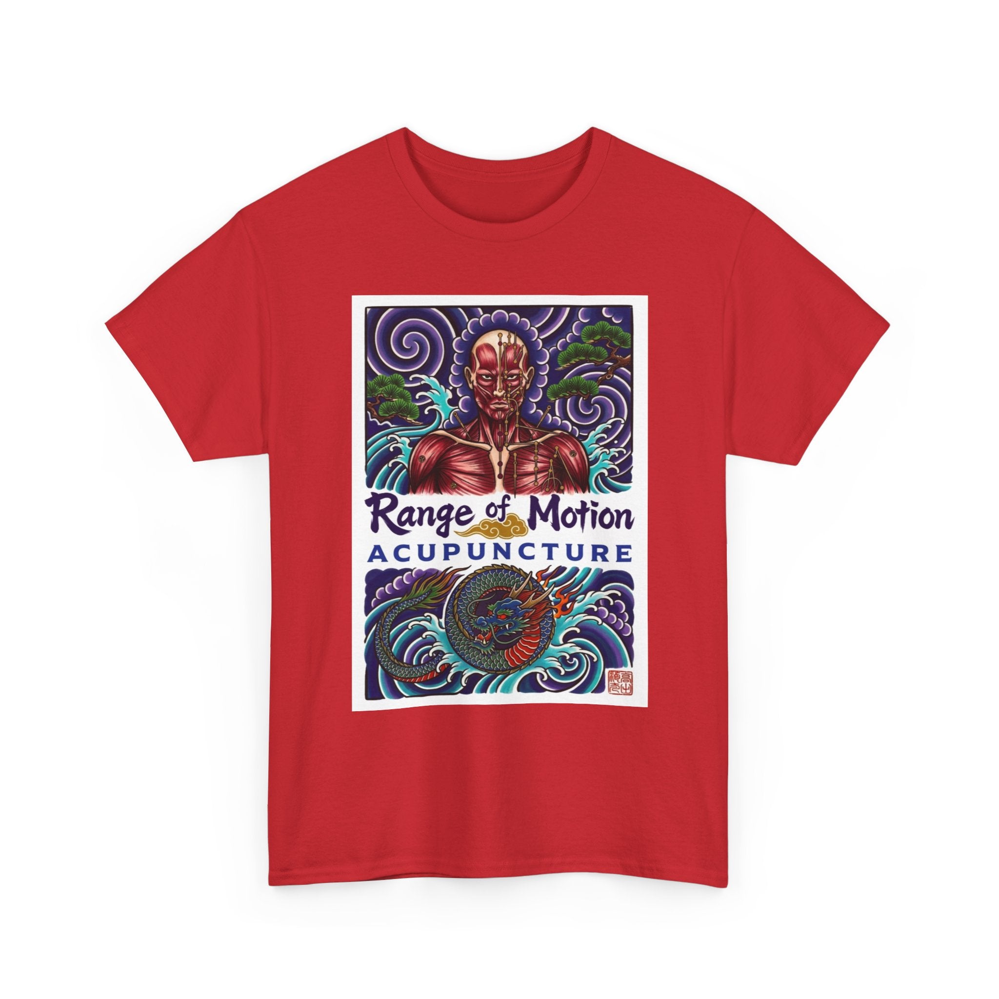 Range of Motion Acupuncture — Japanese Traditional Tattoo Art T-Shirt