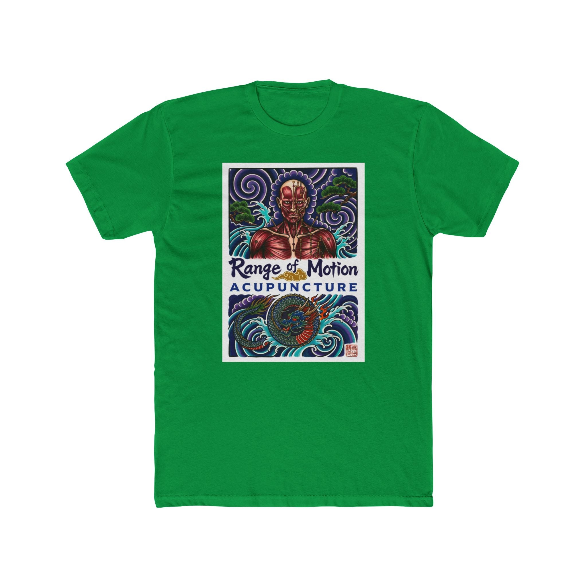 Range of Motion Acupuncture Japanese Tattoo Art Tee